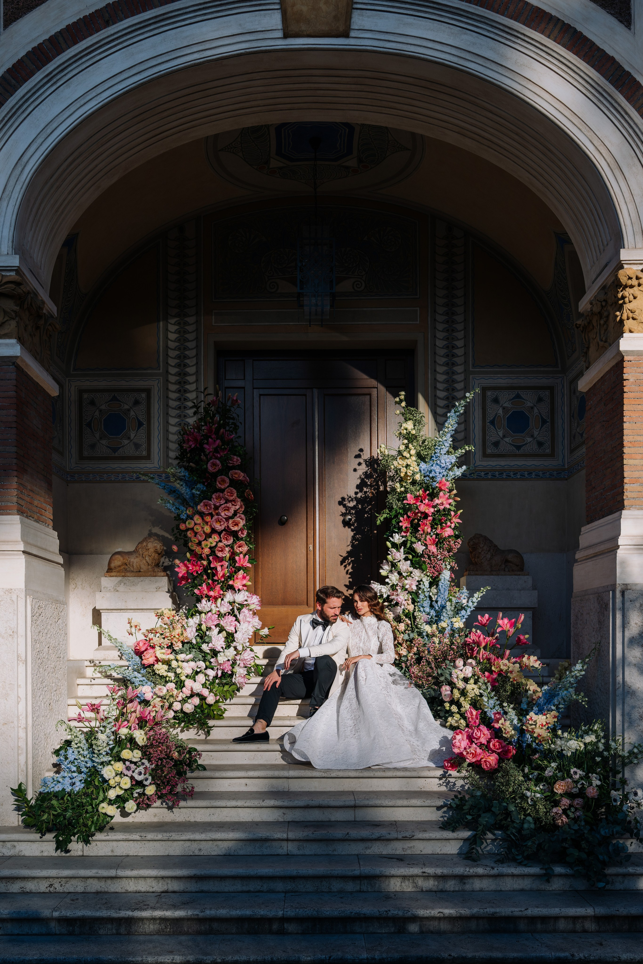 Elopement Wedding at Villa Clara, Rome — Luxury Romance in the Heart of Italy