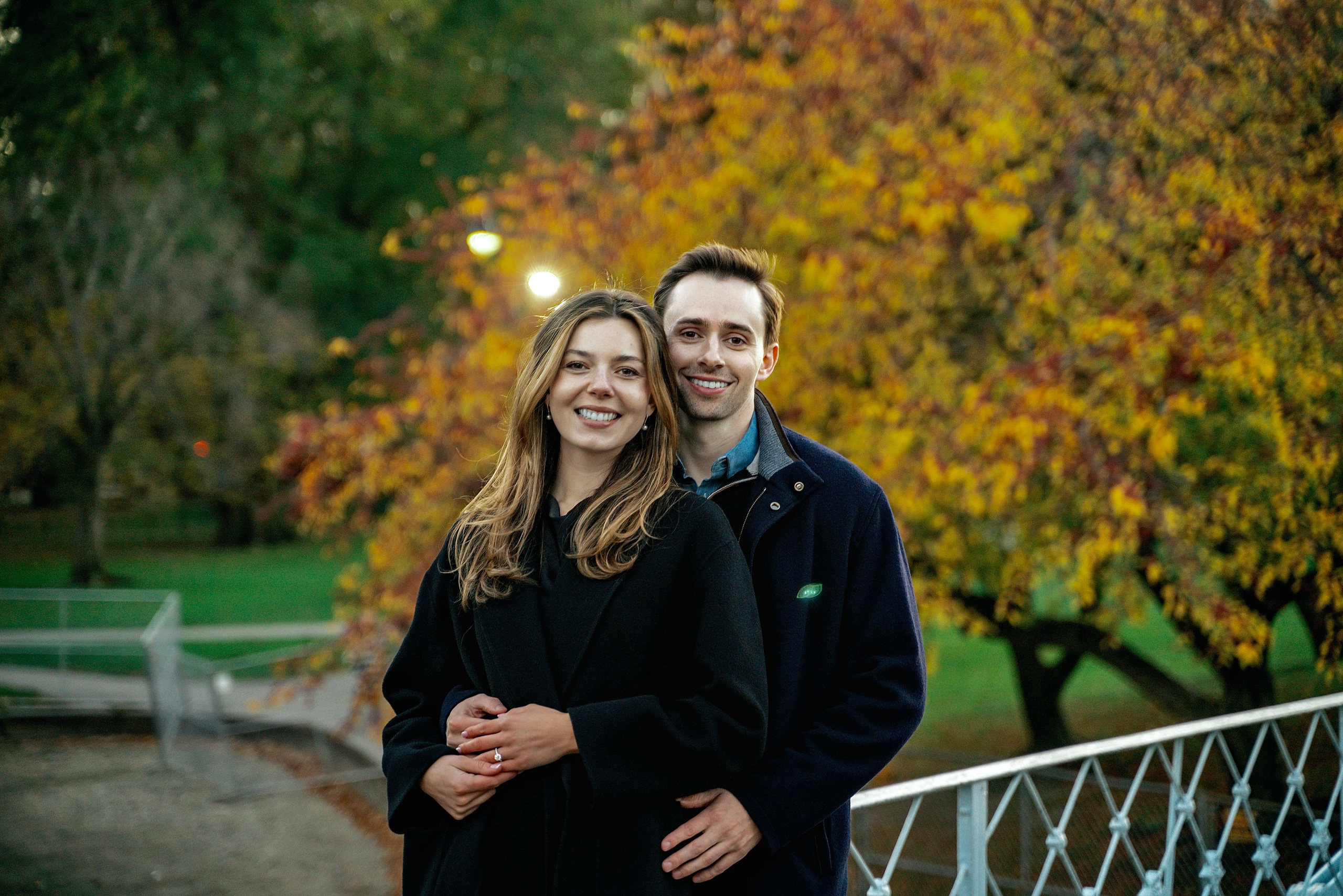 Ryan and Monica at Boston Public Garden. Stefanovich Photography | Boston, MA