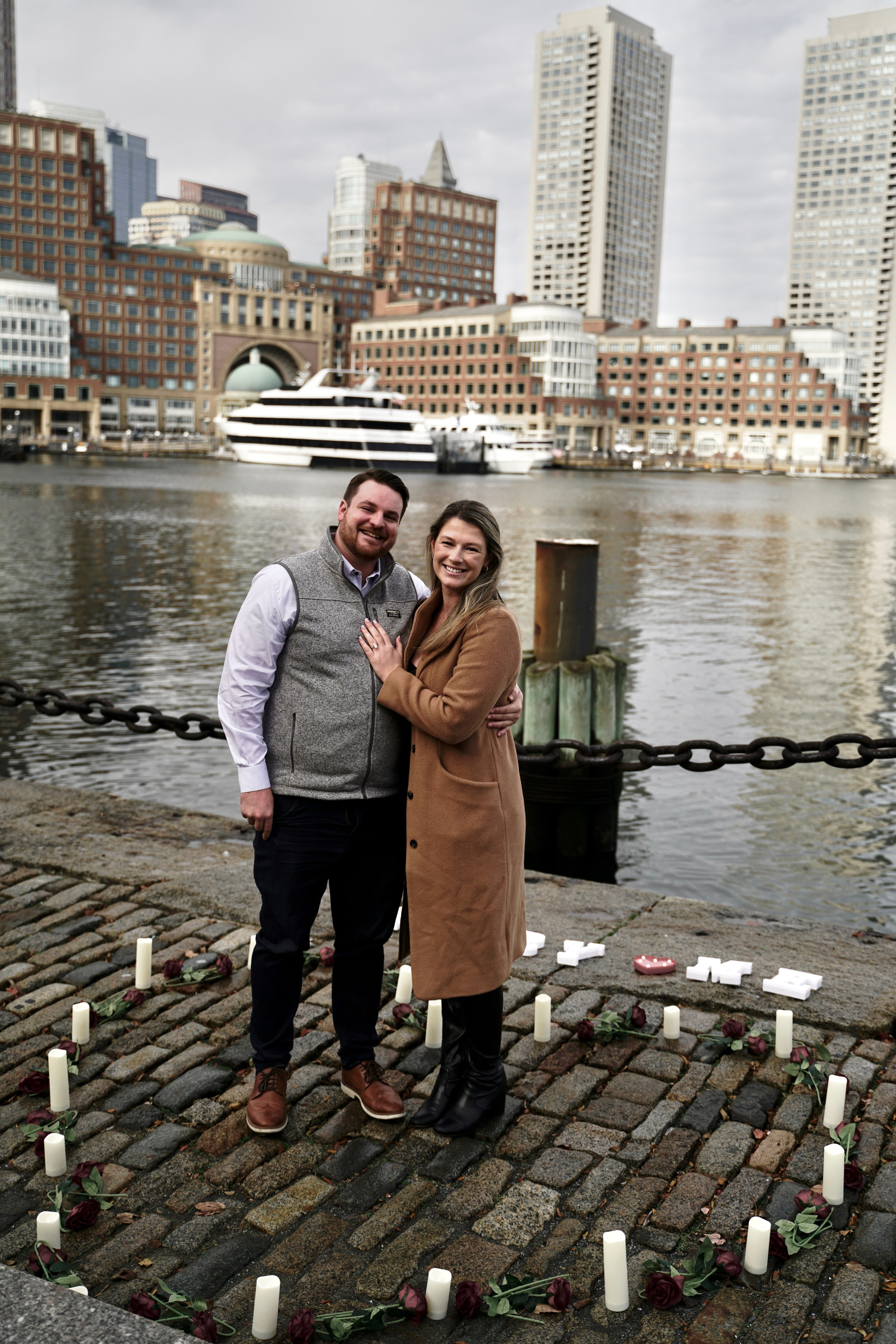 Charles and Helen at Seaport. Stefanovich Photography | Boston, MA