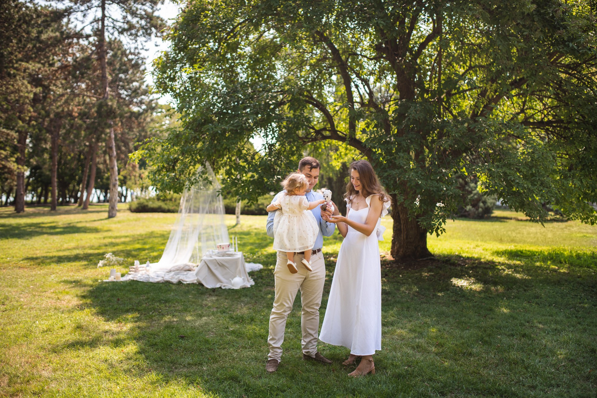 Emilia’s 1 year. Photograph in Bulgaria Katerina Zubkova
