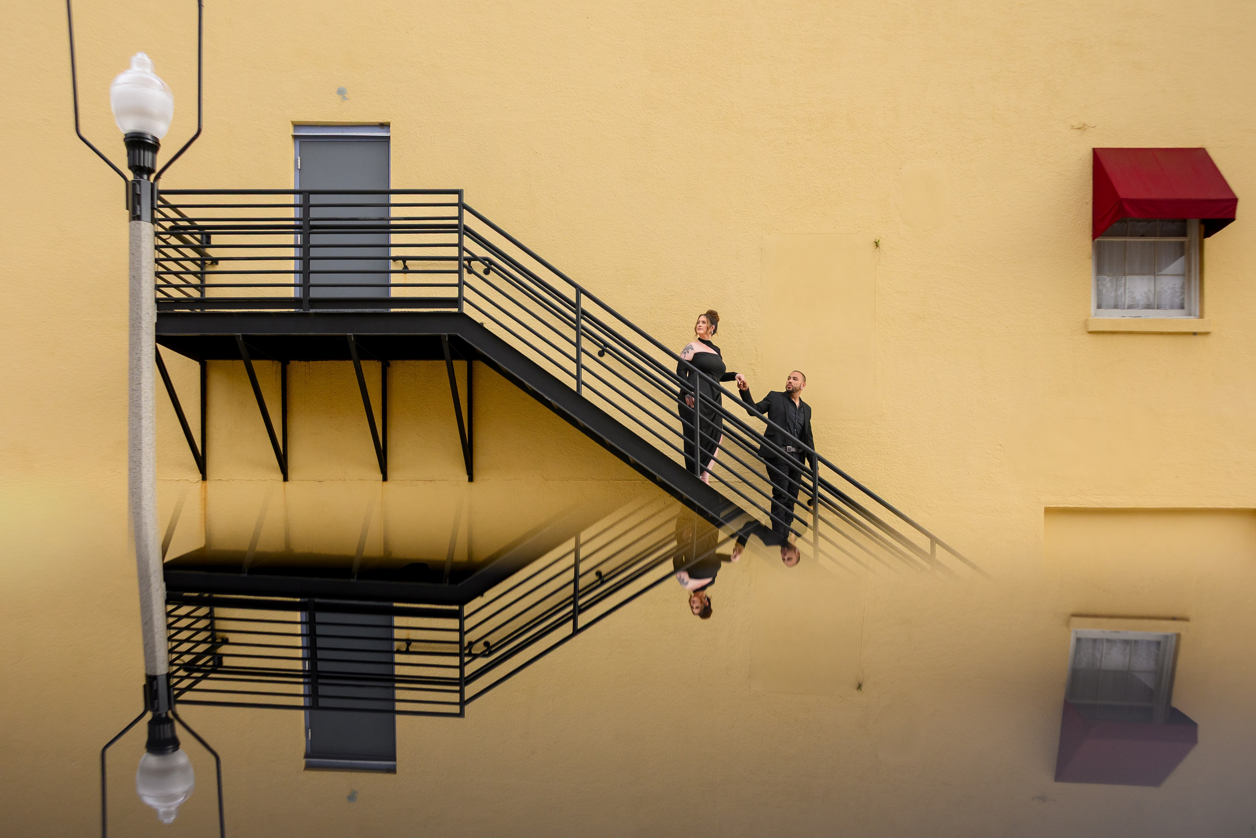 Engagement Session — Downtown Sanford, Florida,
