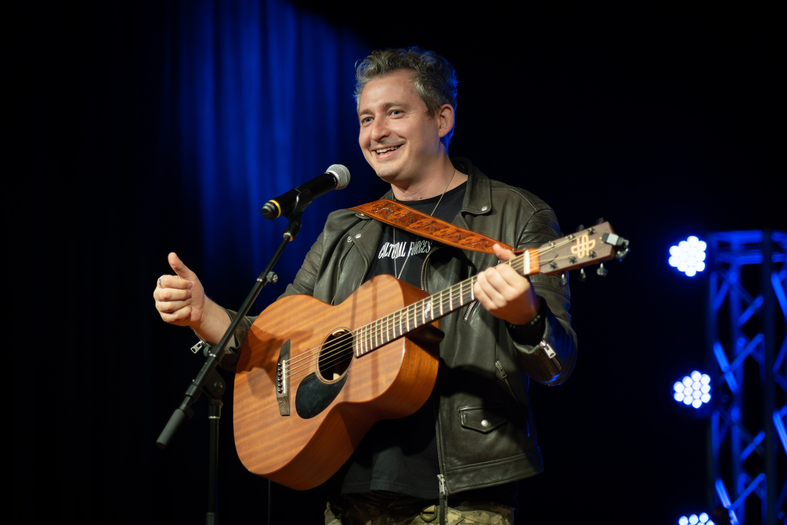 FROM THE UKRAINIAN FRONTLINE WITH THANKS. Reportage concert portrait photography in the San Francisco Bay Area