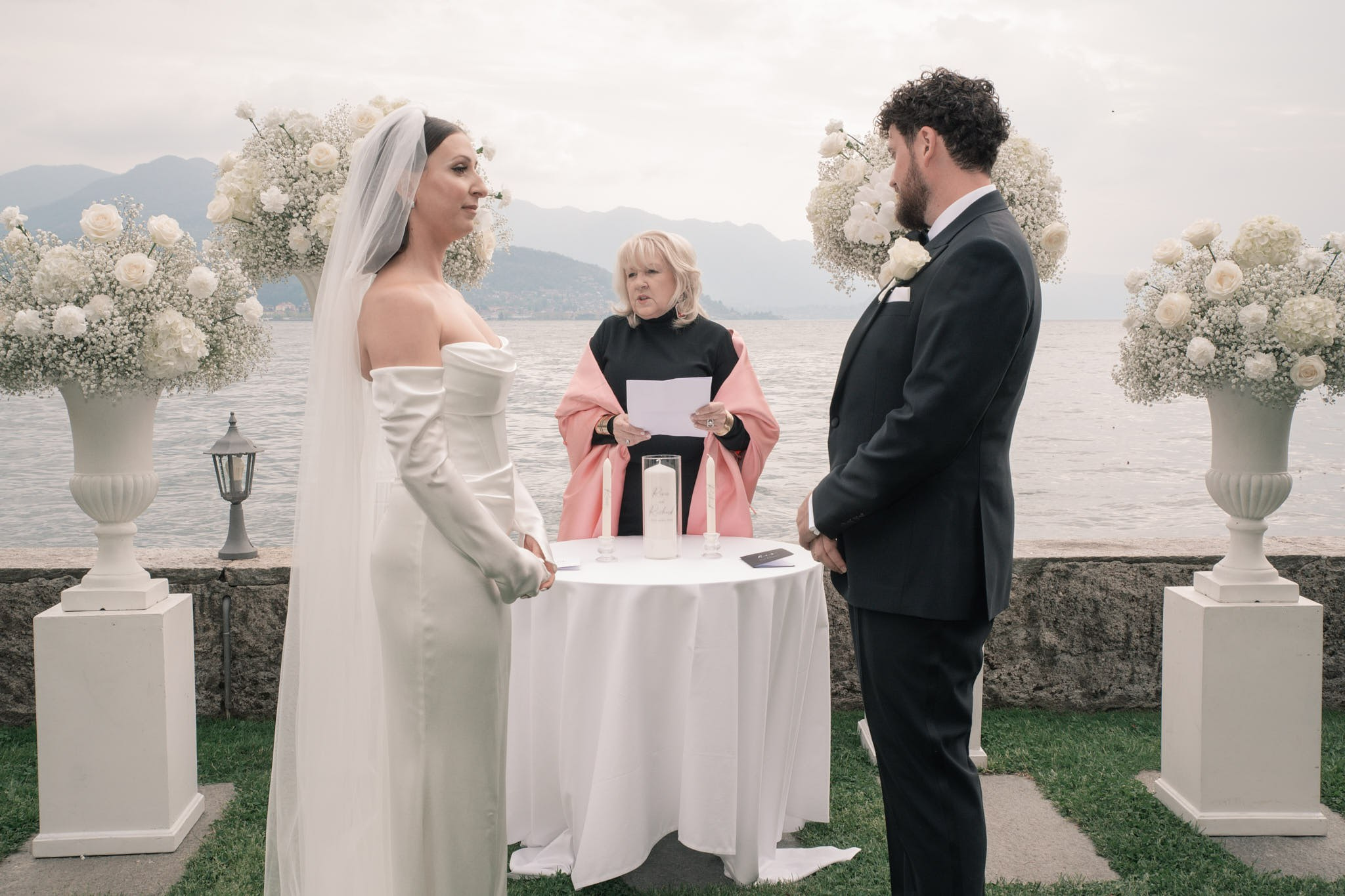 Roxie & Richard Wedding. Fotografo matrimonio Lago di Como Ferrari Media Production