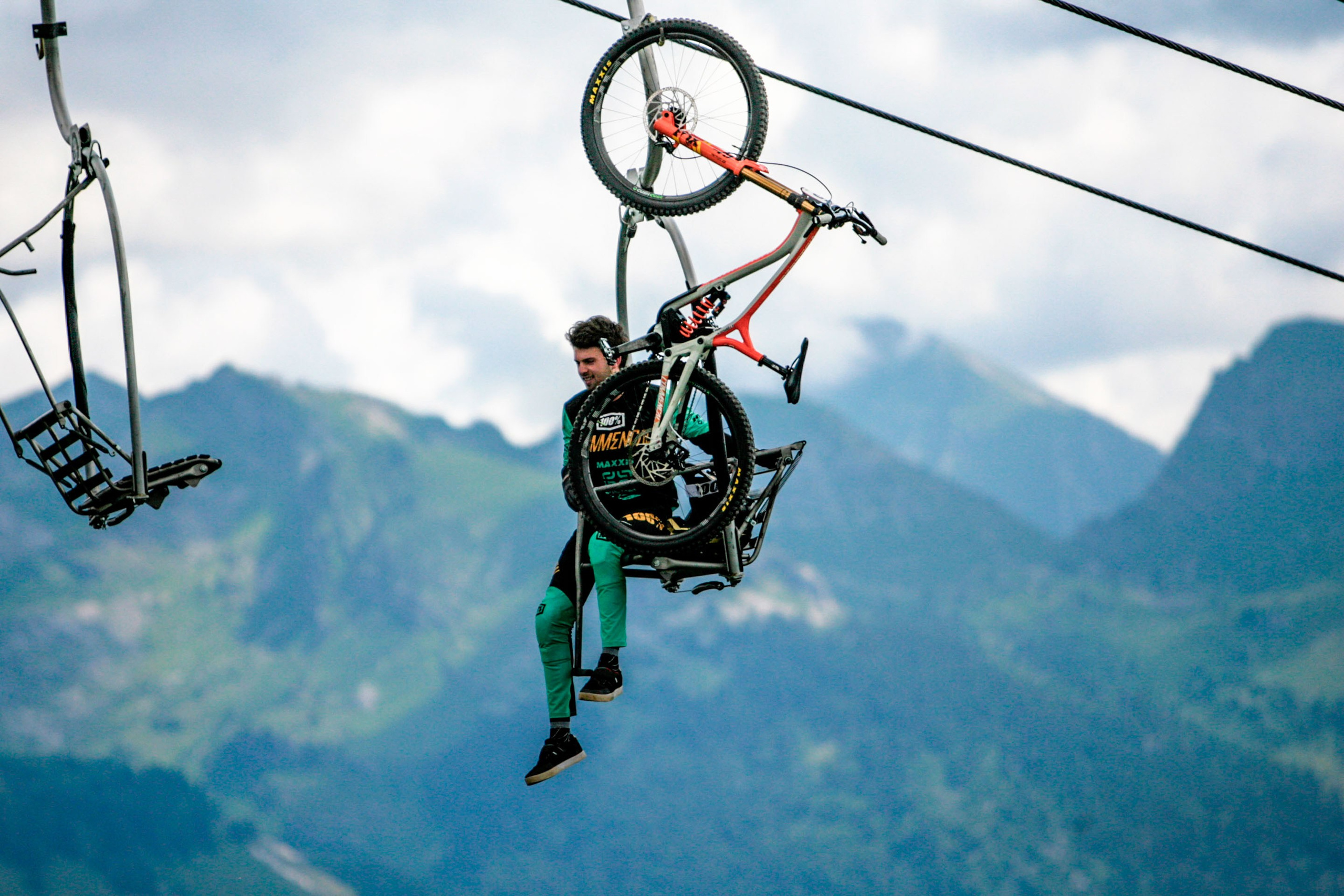 Coupe du monde DH UCI, Les Gets, France, 2019. OLGA REPTIK