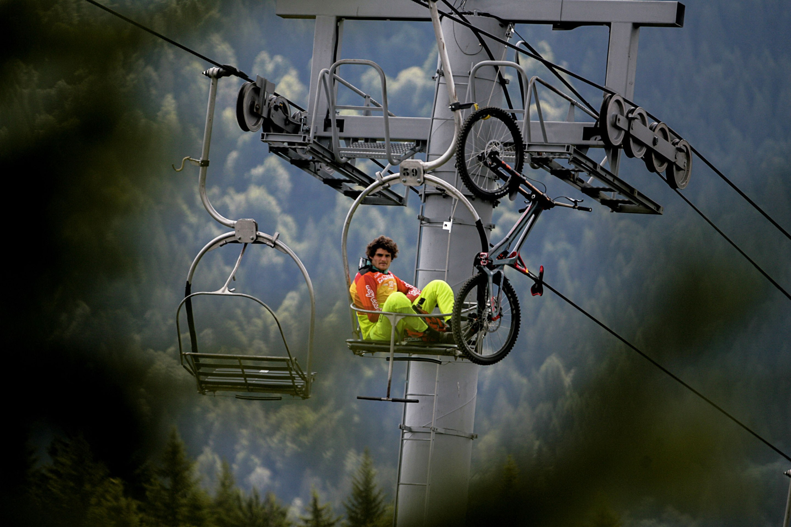 Coupe du monde DH UCI, Les Gets, France, 2019. OLGA REPTIK