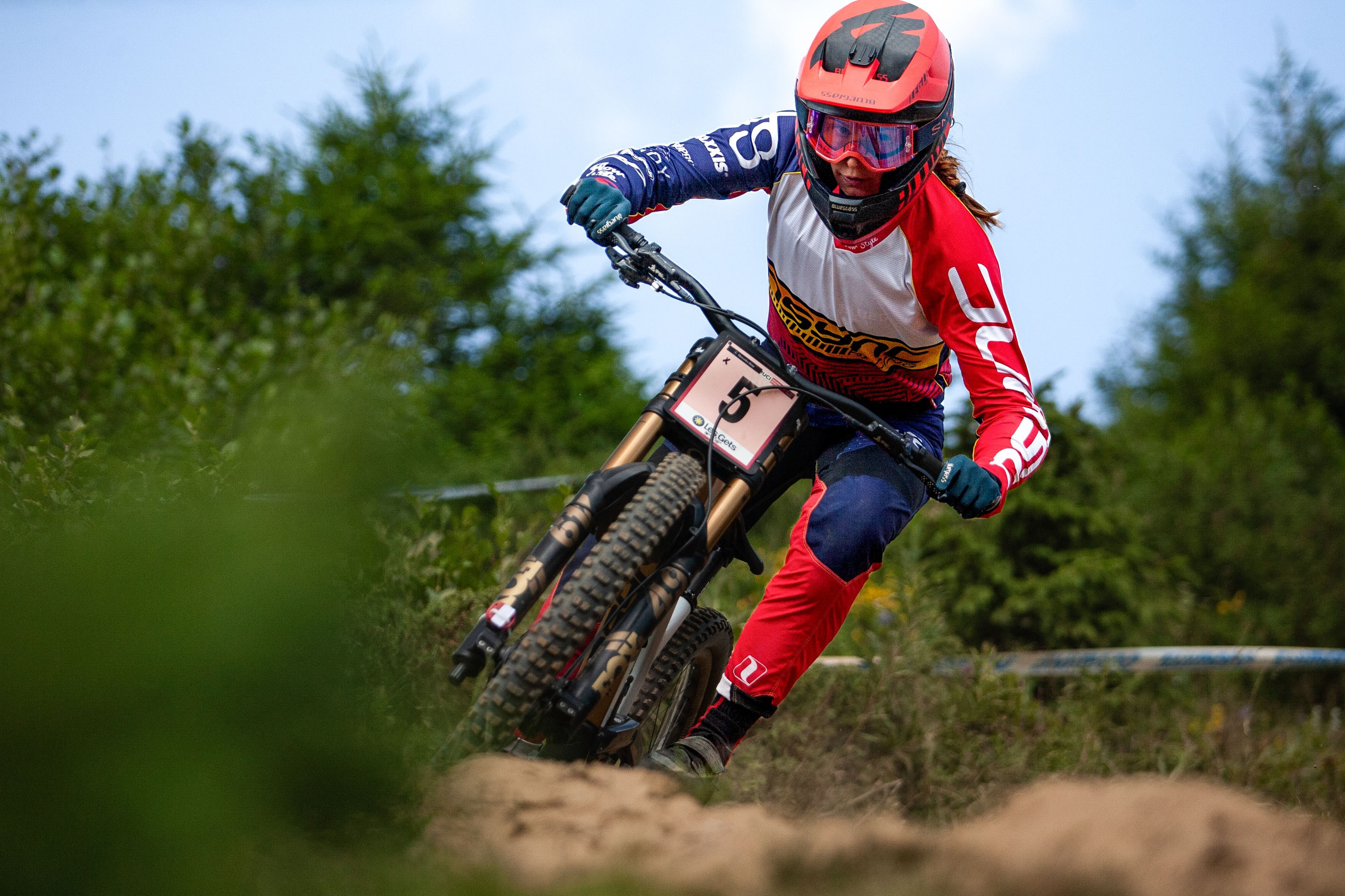 Coupe du monde DH UCI, Les Gets, France, 2019. OLGA REPTIK