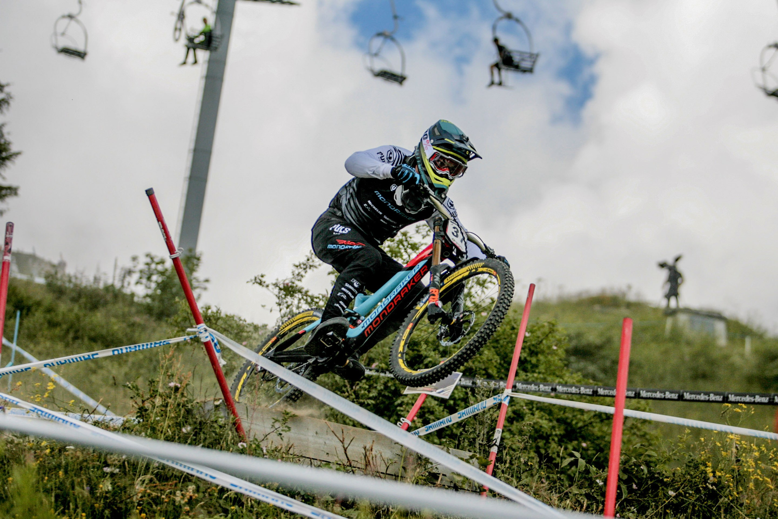 Coupe du monde DH UCI, Les Gets, France, 2019. OLGA REPTIK