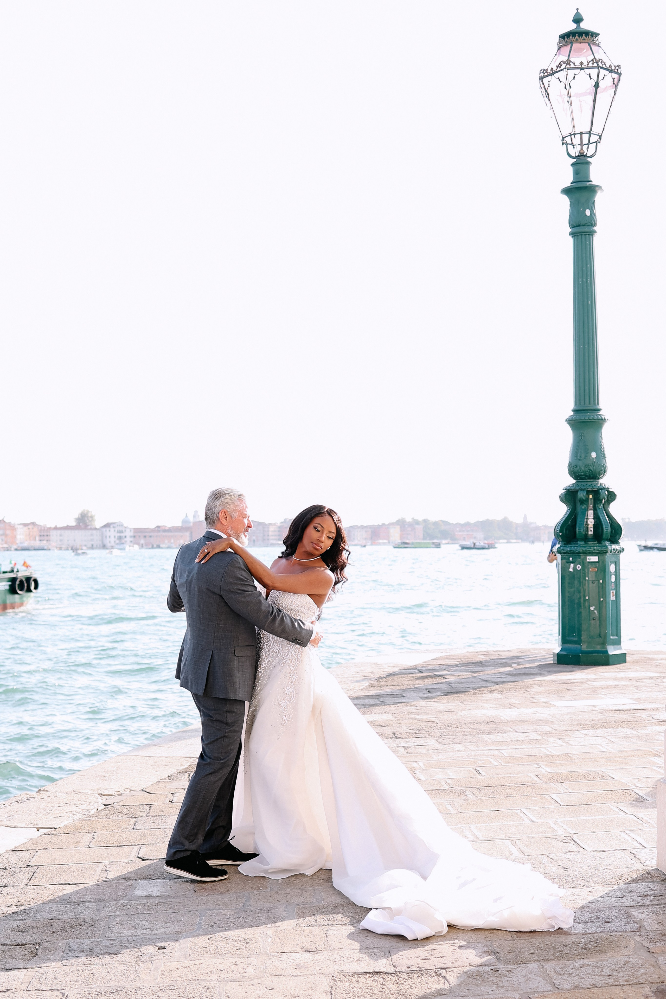 Wedding day in Venice, Italy