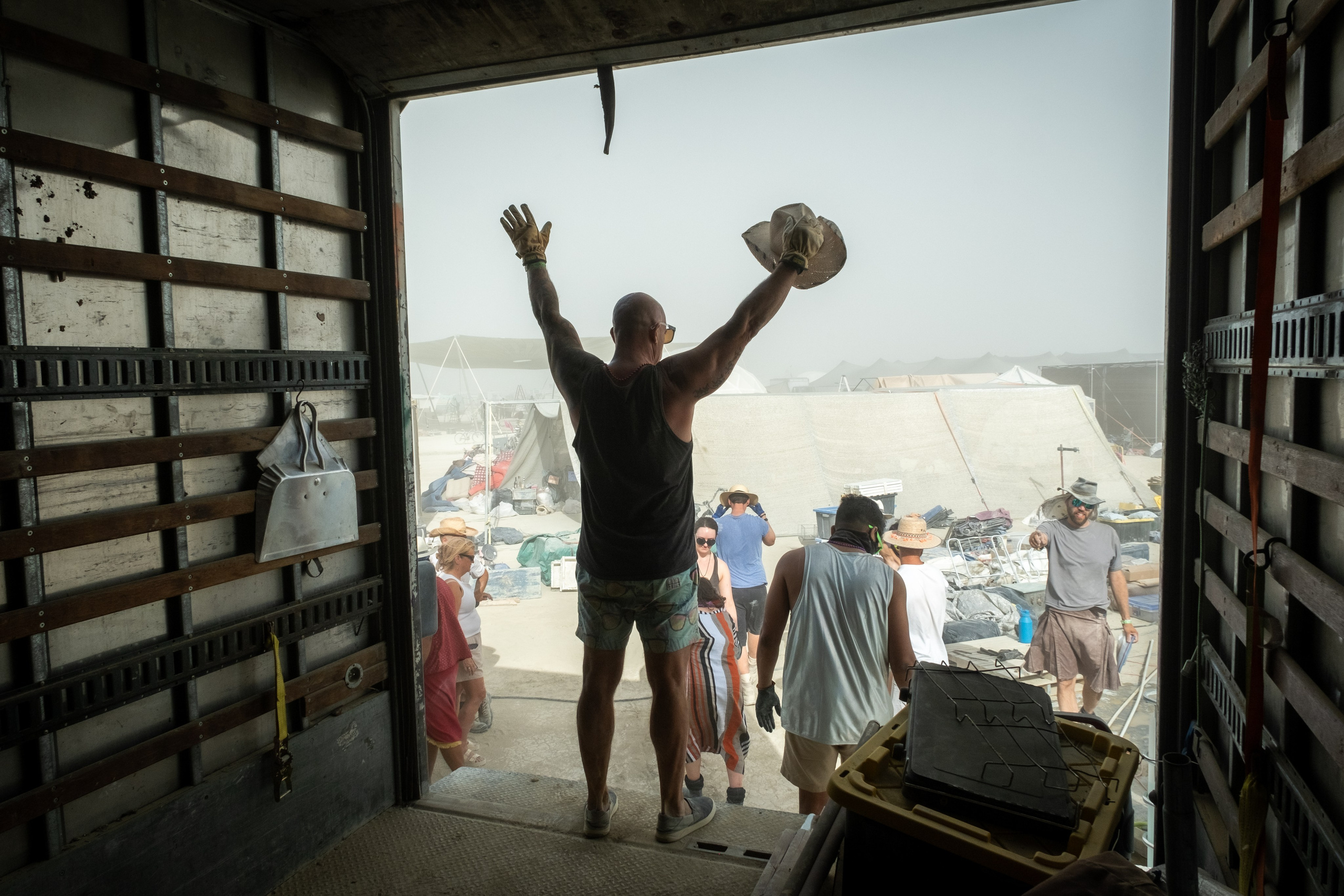 BURNING MAN 2024. Reportage concert portrait photography in the San Francisco Bay Area