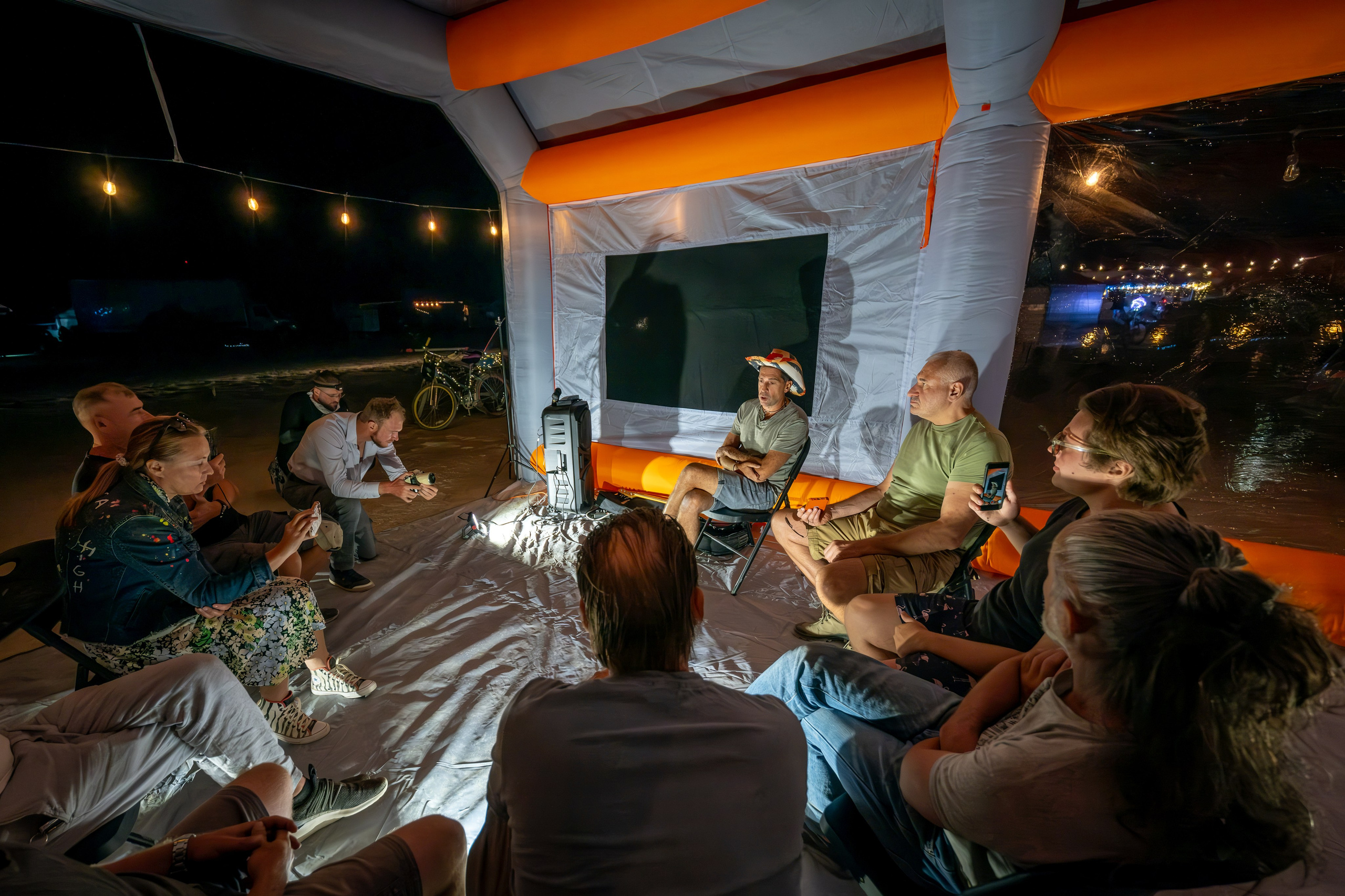 BURNING MAN 2024. Reportage concert portrait photography in the San Francisco Bay Area