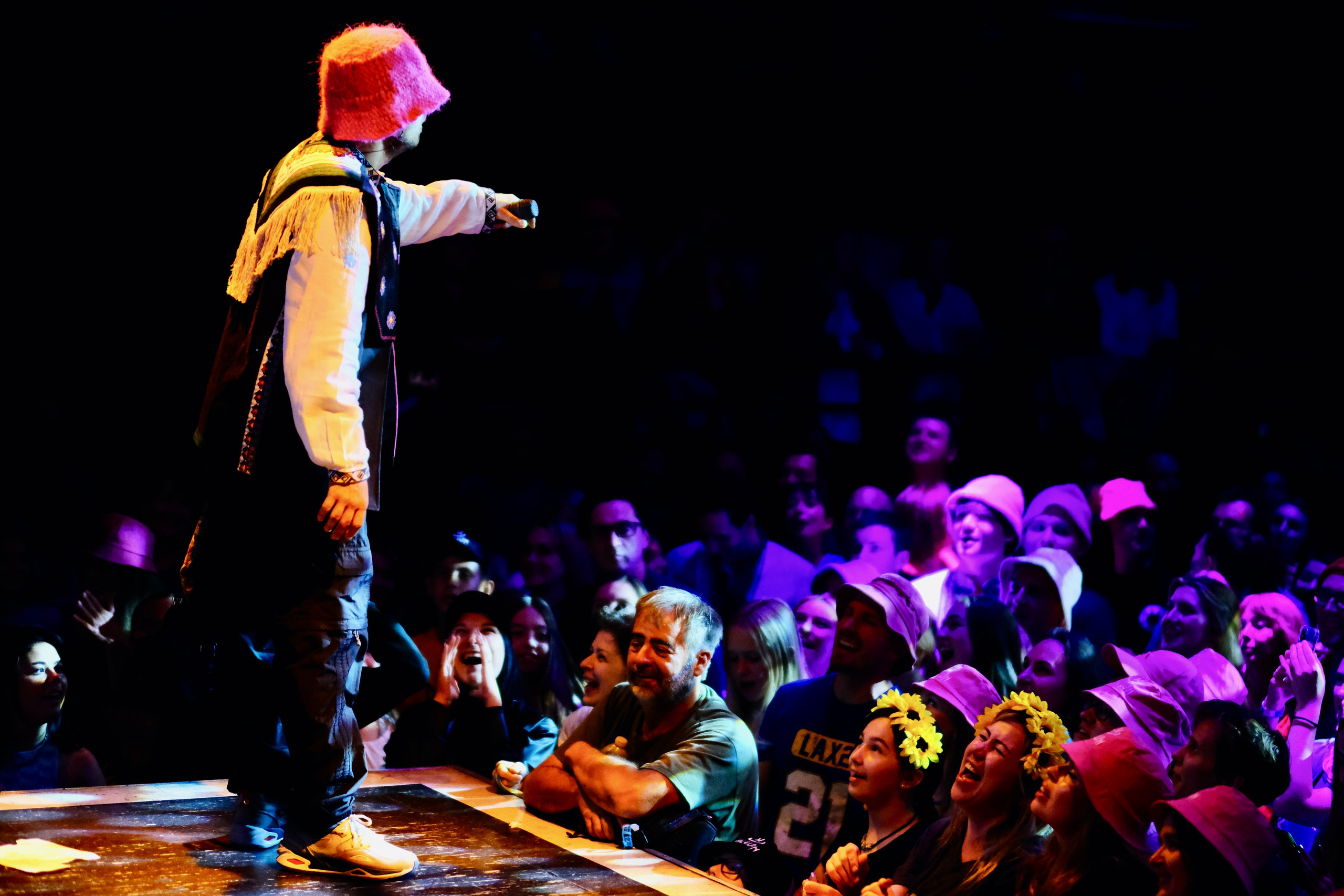 KALUSH ORCHESTRA. Reportage concert portrait photography in the San Francisco Bay Area