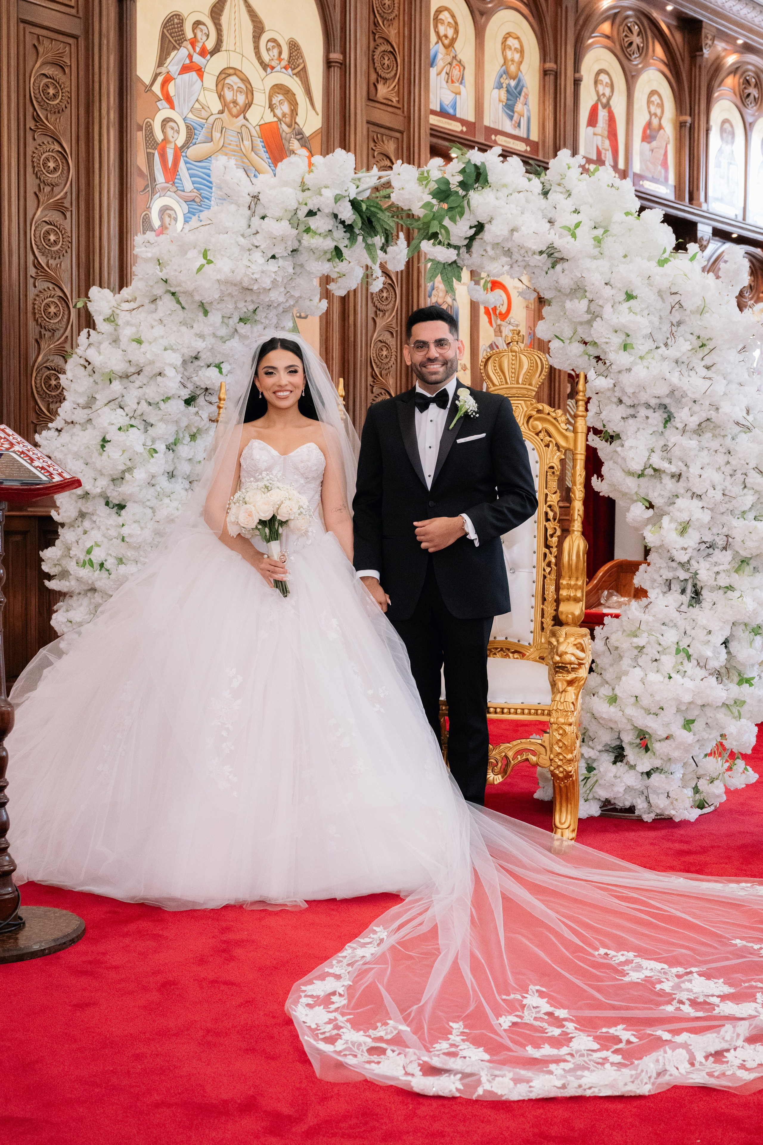 Kermina and Mark at The Palace at Somerset Park | Traditional Coptic Wedding in New Jersey