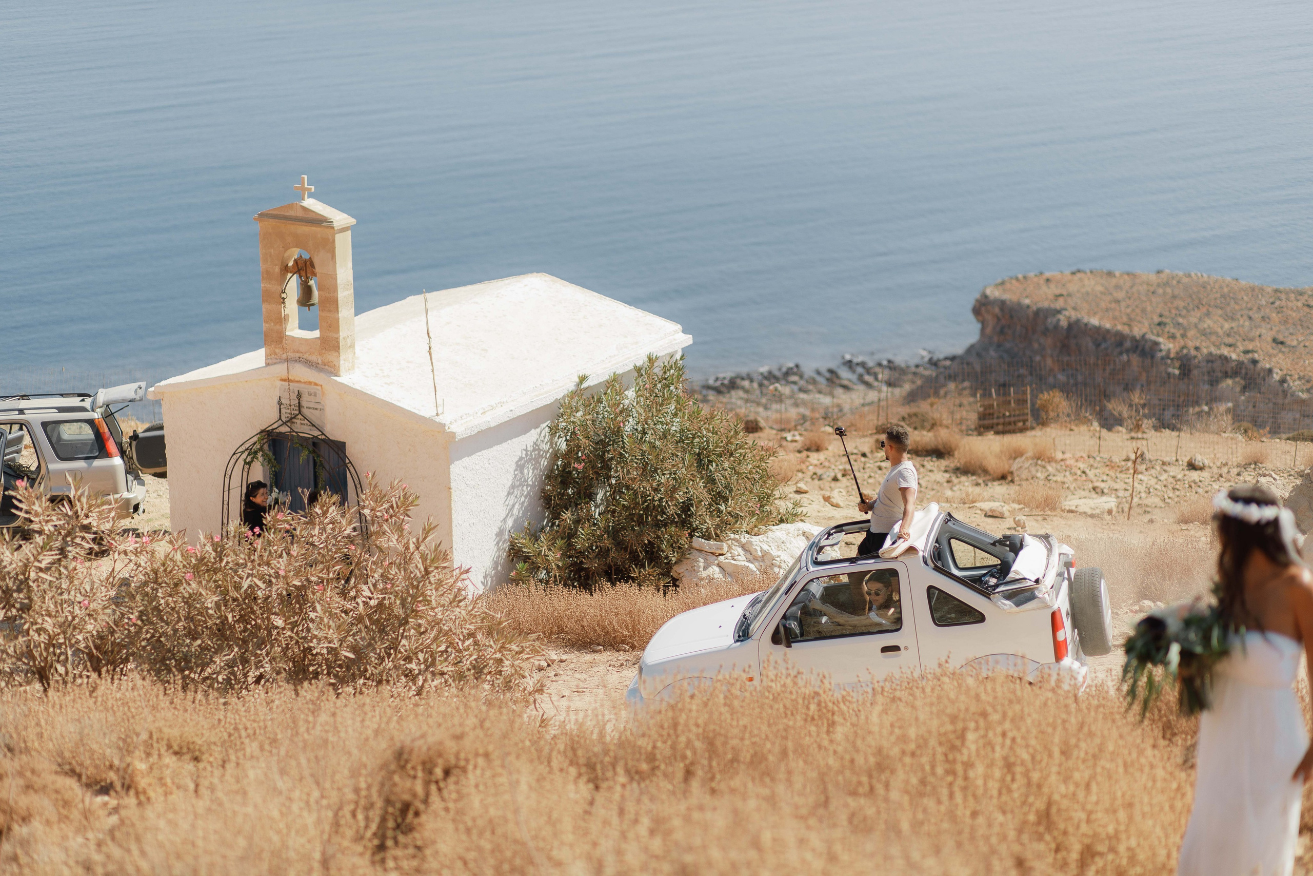 Marino & Steffi, Crete. Denny Savon — Photographer in Santorini | Weddings, Love Stories & Flying Dress