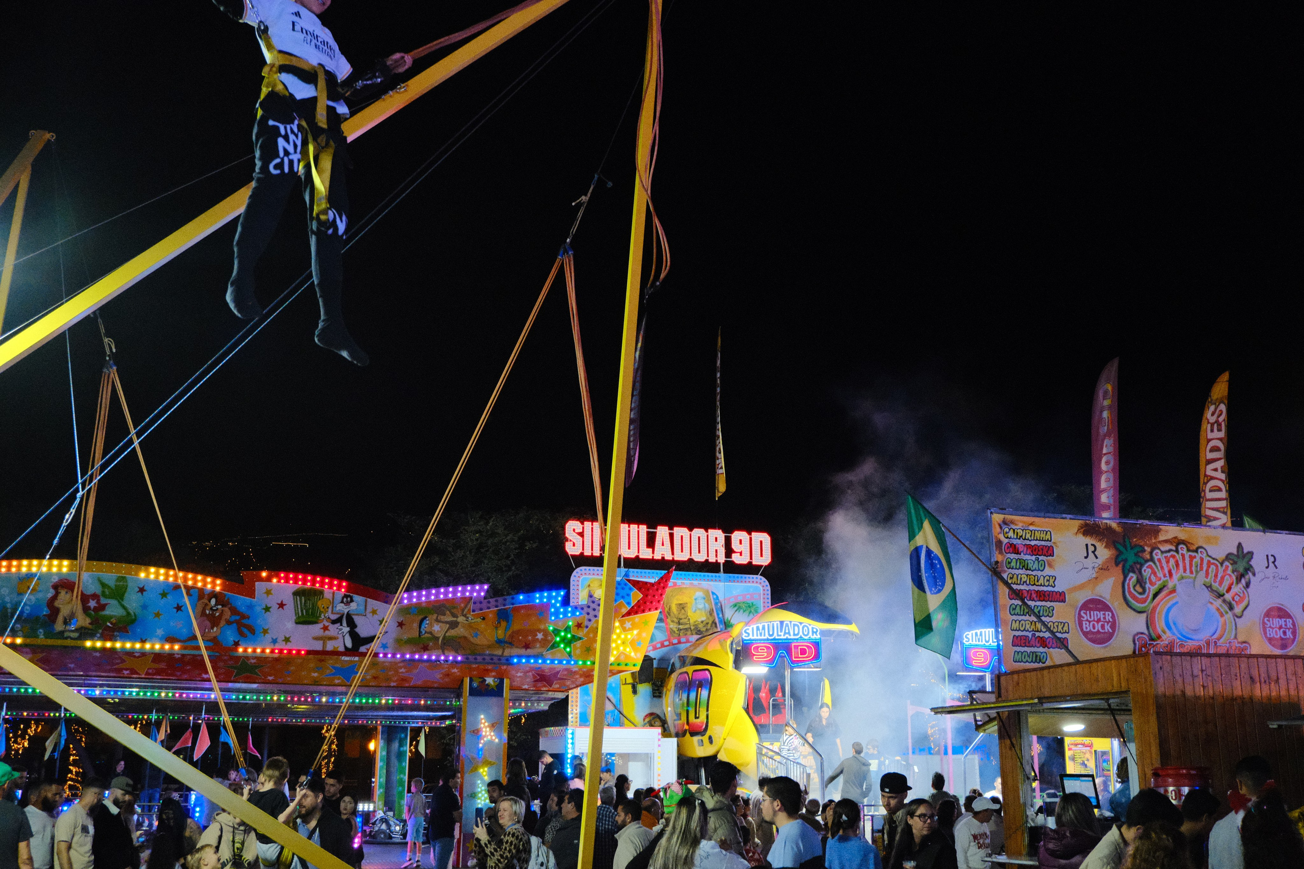 Funfair in Funchal. Portrait photographer in Madeira — Marina Shtukina