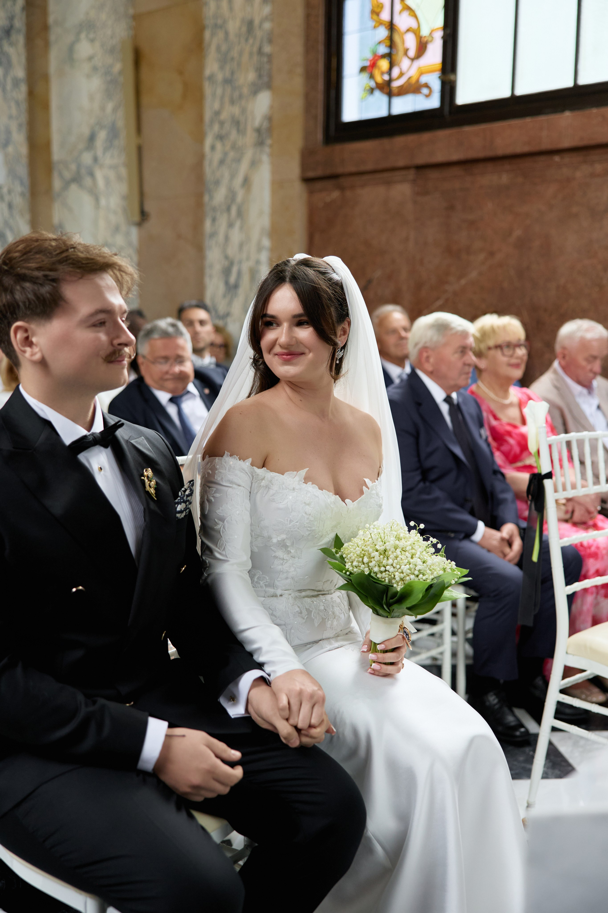 Wiktoria & Kacper. Pałac Goetz. Fotograf ślubny i rodzinny w Krakowie Yana Klymova