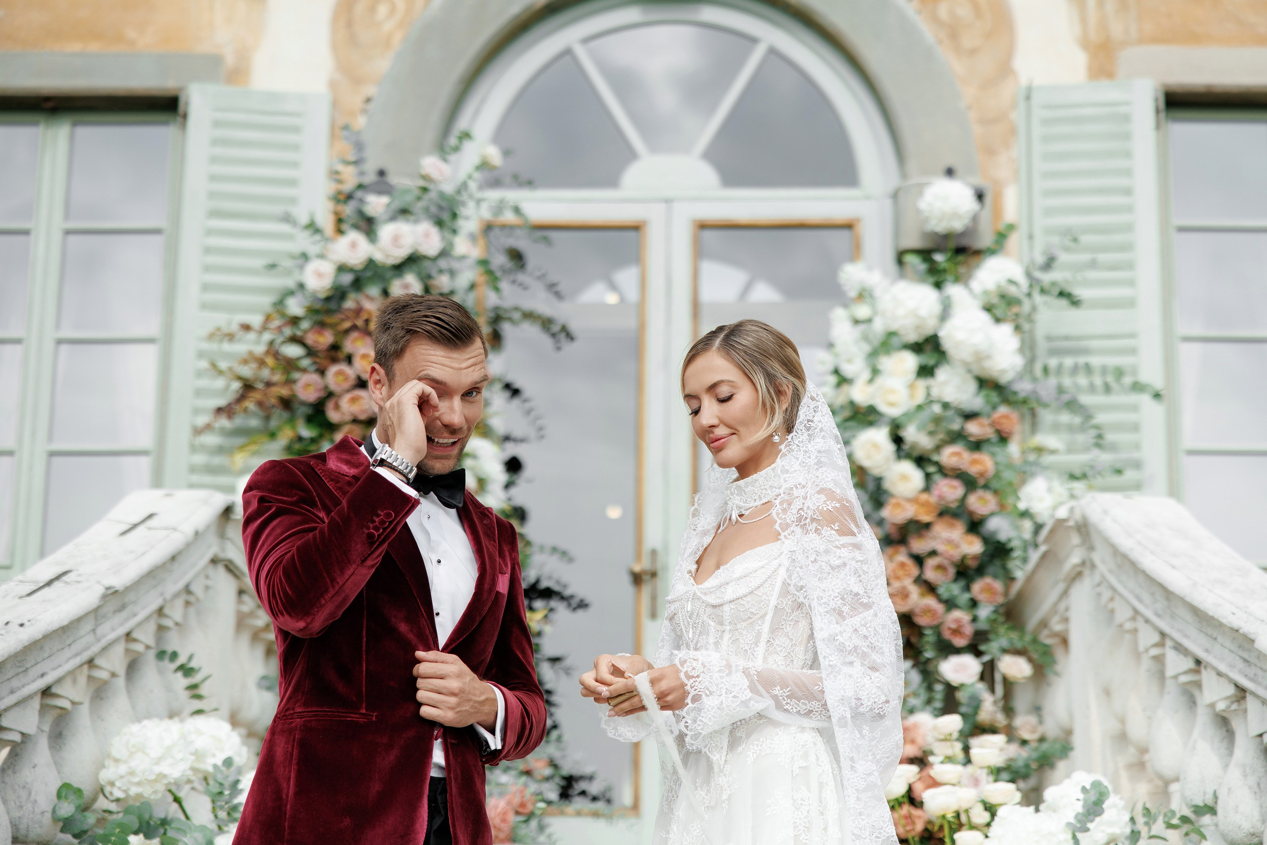 Diana & Chris. Willa Canton. 14.10.2025. Fotograf ślubny i rodzinny w Krakowie Yana Klymova