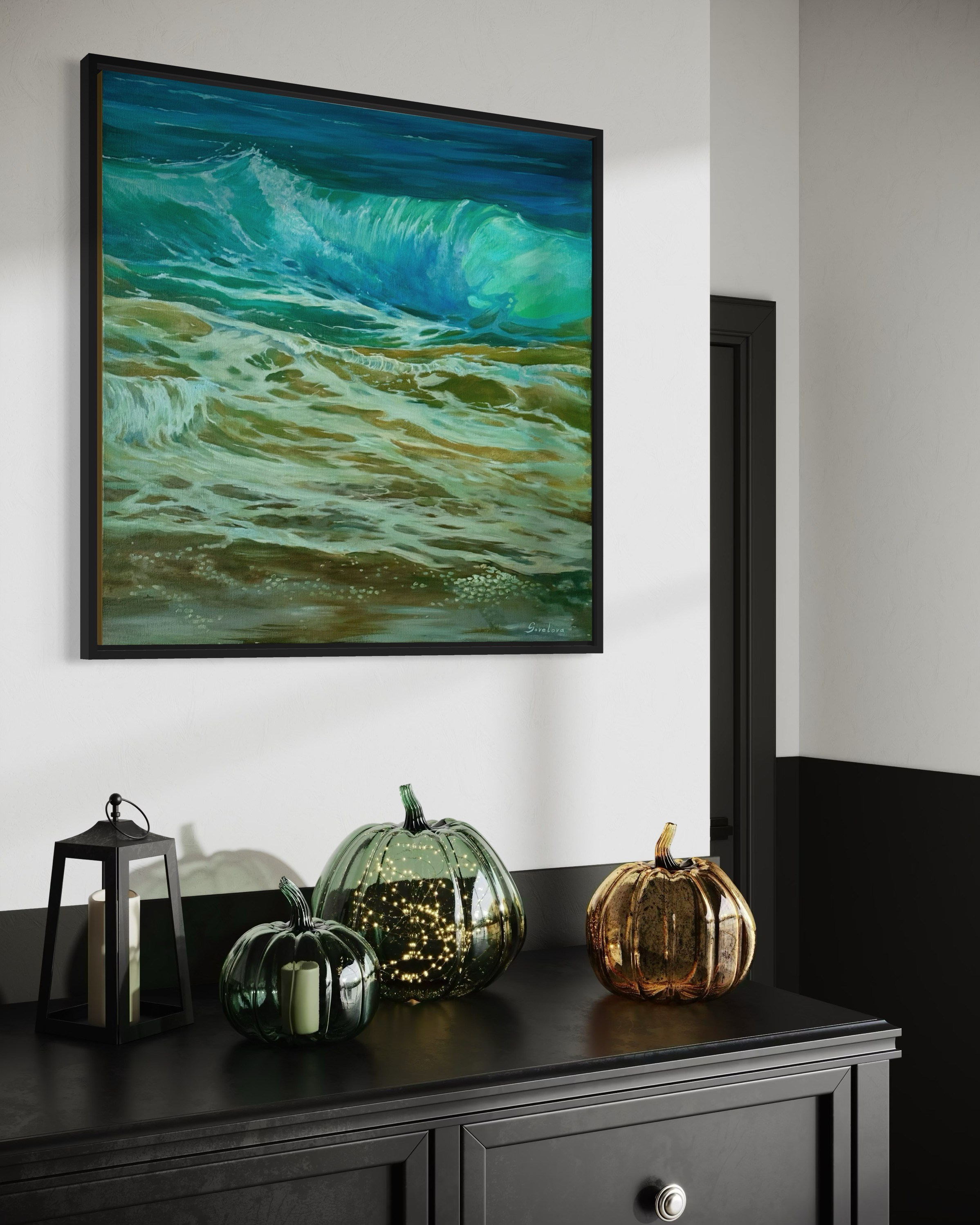 «The wave». Художник живописец Савелова Ольга