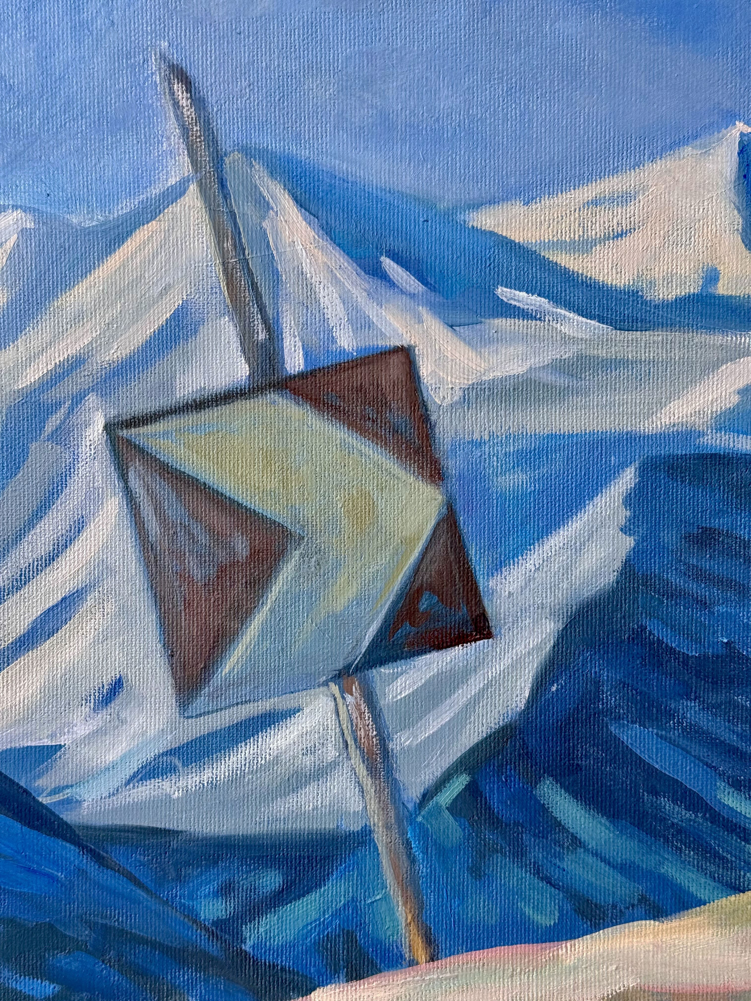 «Mountain Turn». Художник живописец Савелова Ольга