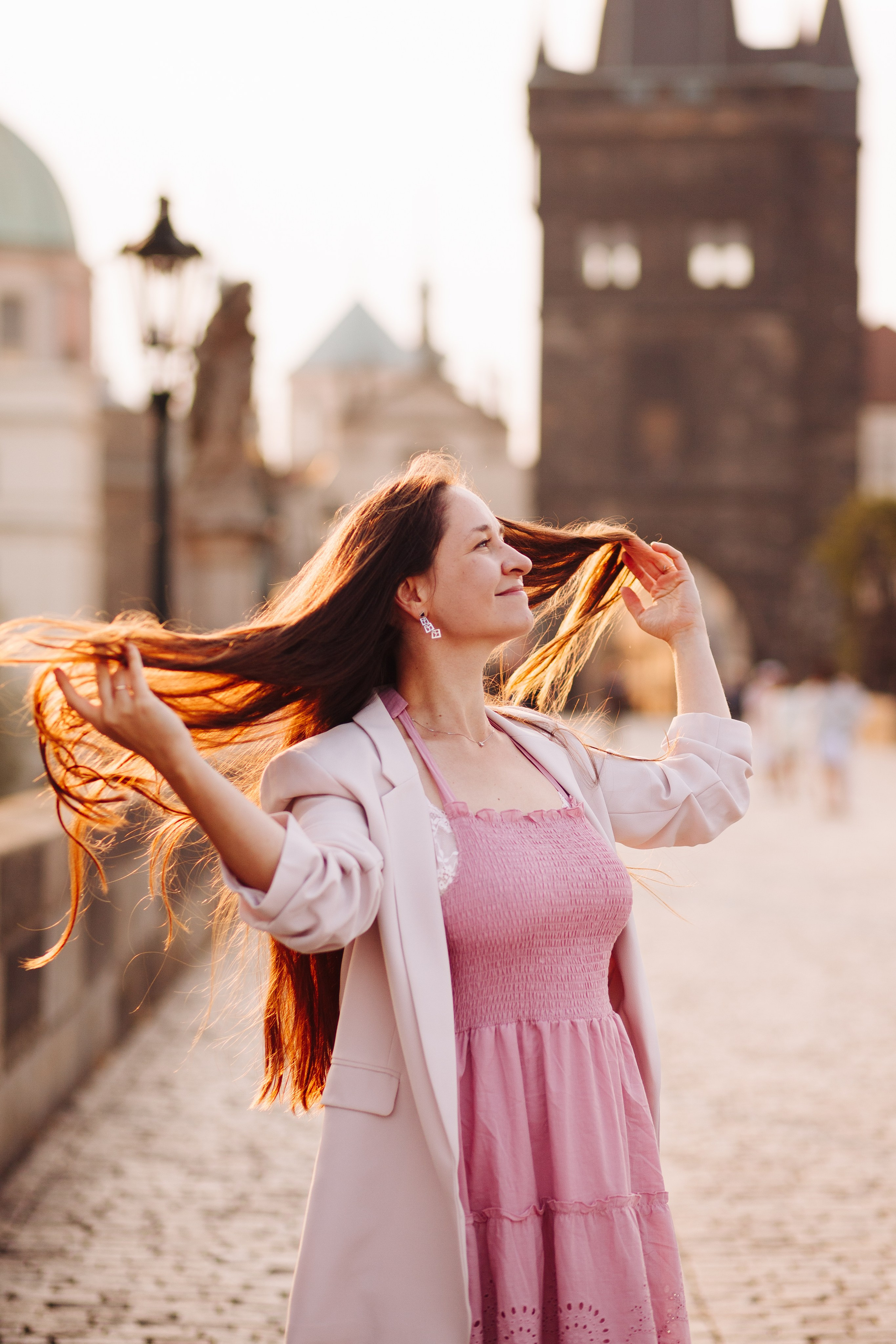 Kate. Photographer in Prague for tourists