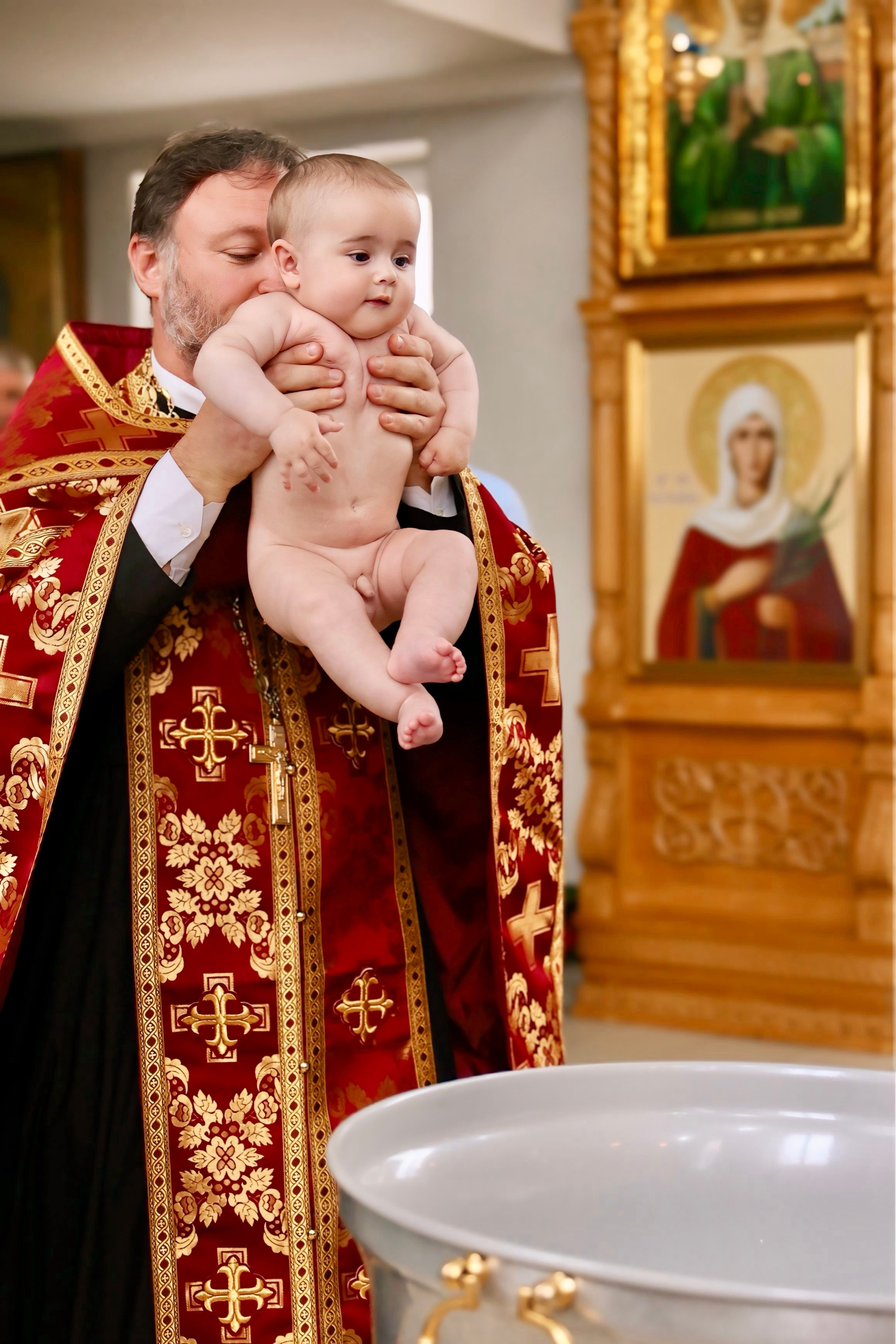 Крещение. Съемка церковных таинств — АЛИНА ФЕТУ