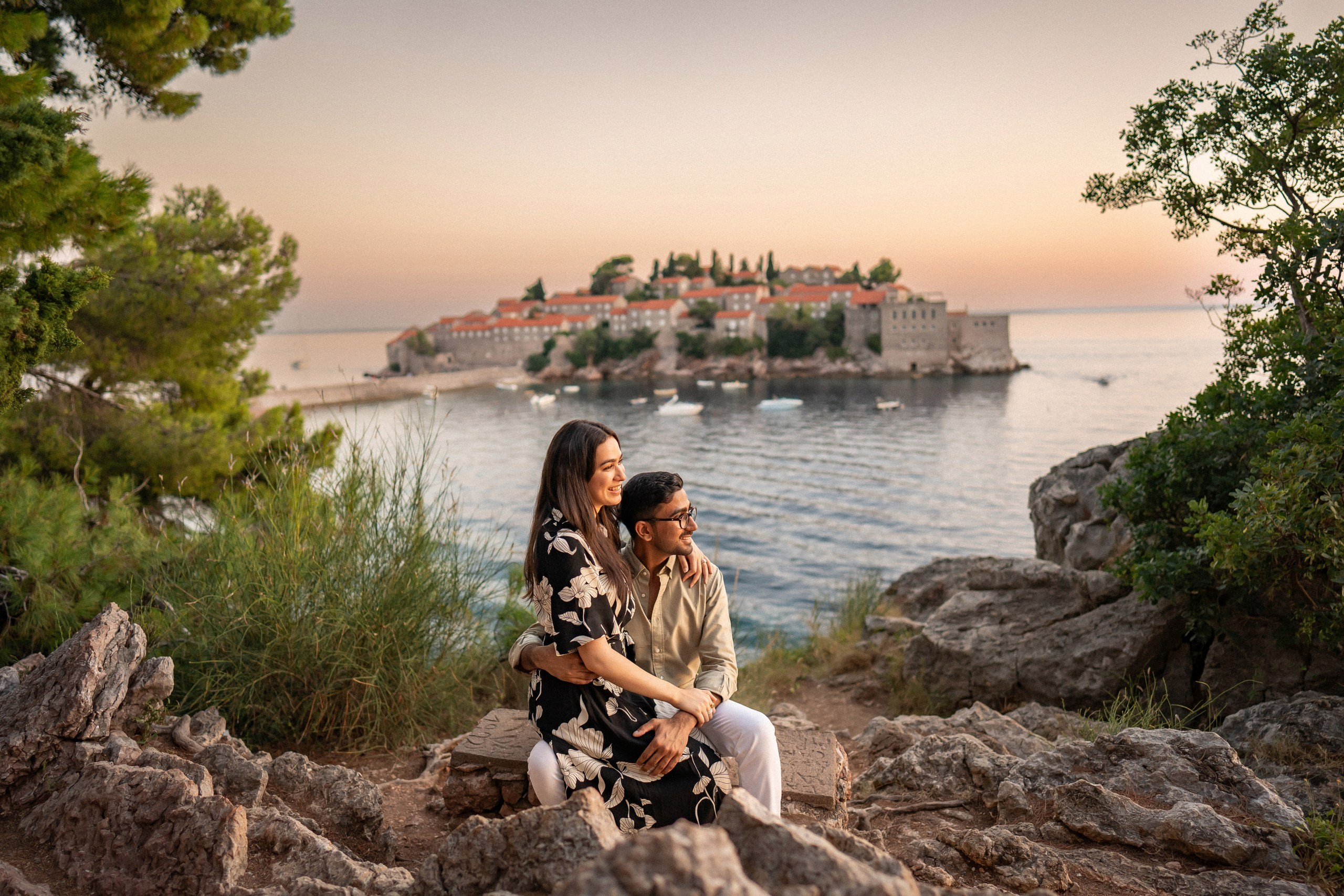 Сделайте предложение с невероятным видом в Черногории