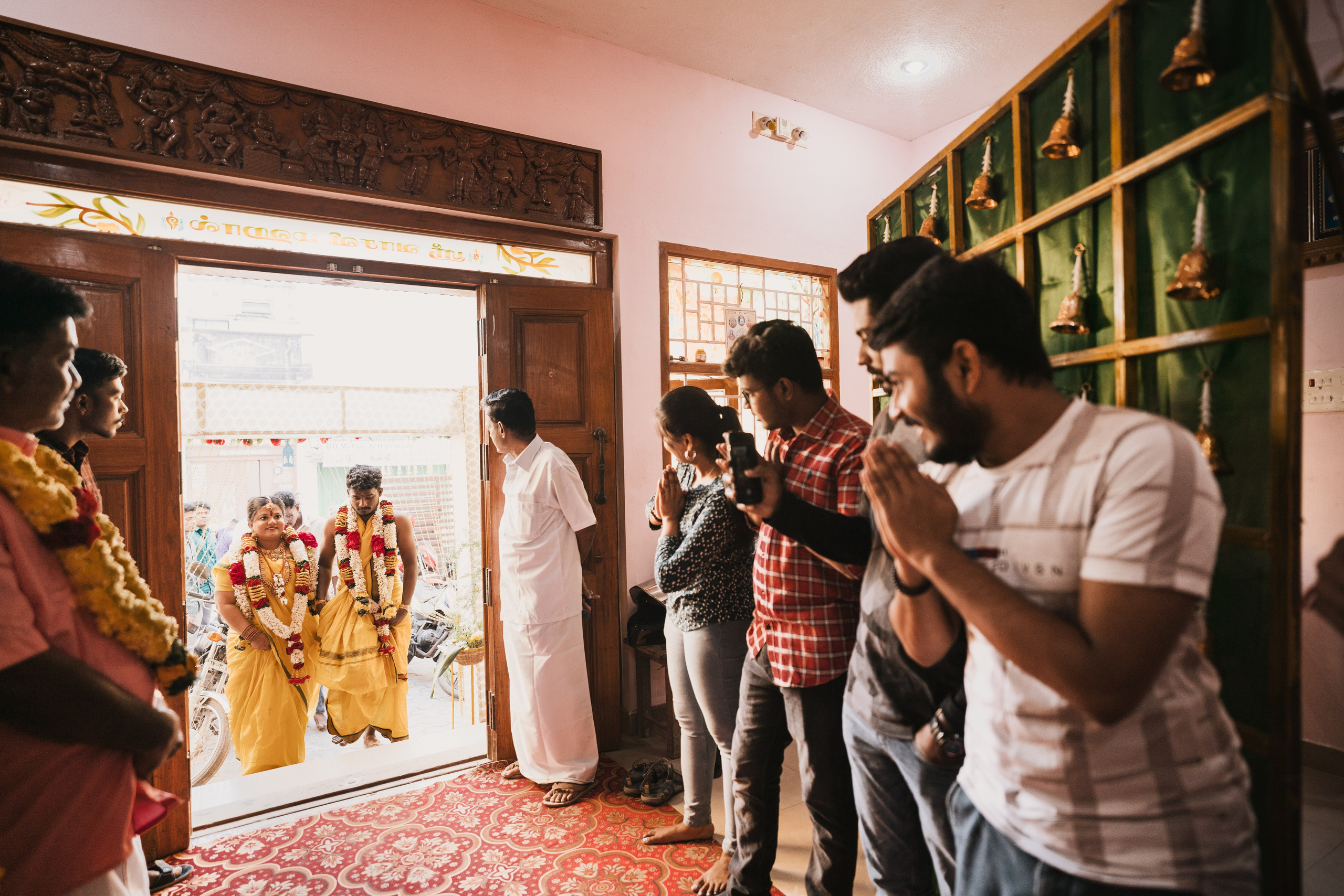 Vignesh & Surya. Agam Vizha