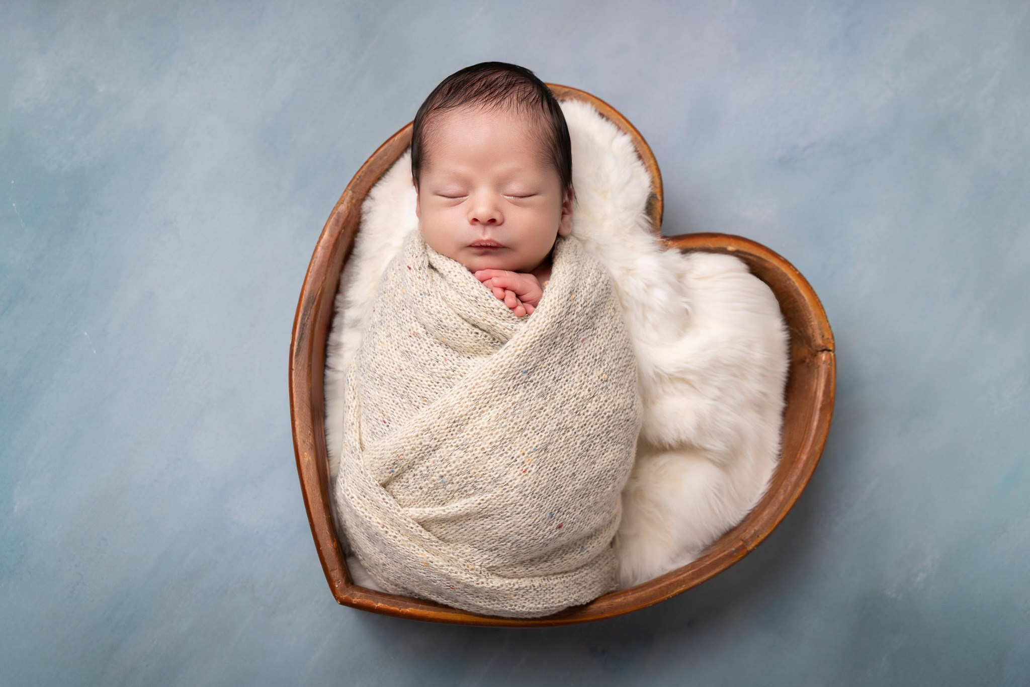Angel Newborn Photoshoot. Professional family, maternity & newborn photographer in North Charleston, SC, creating timeless portraits