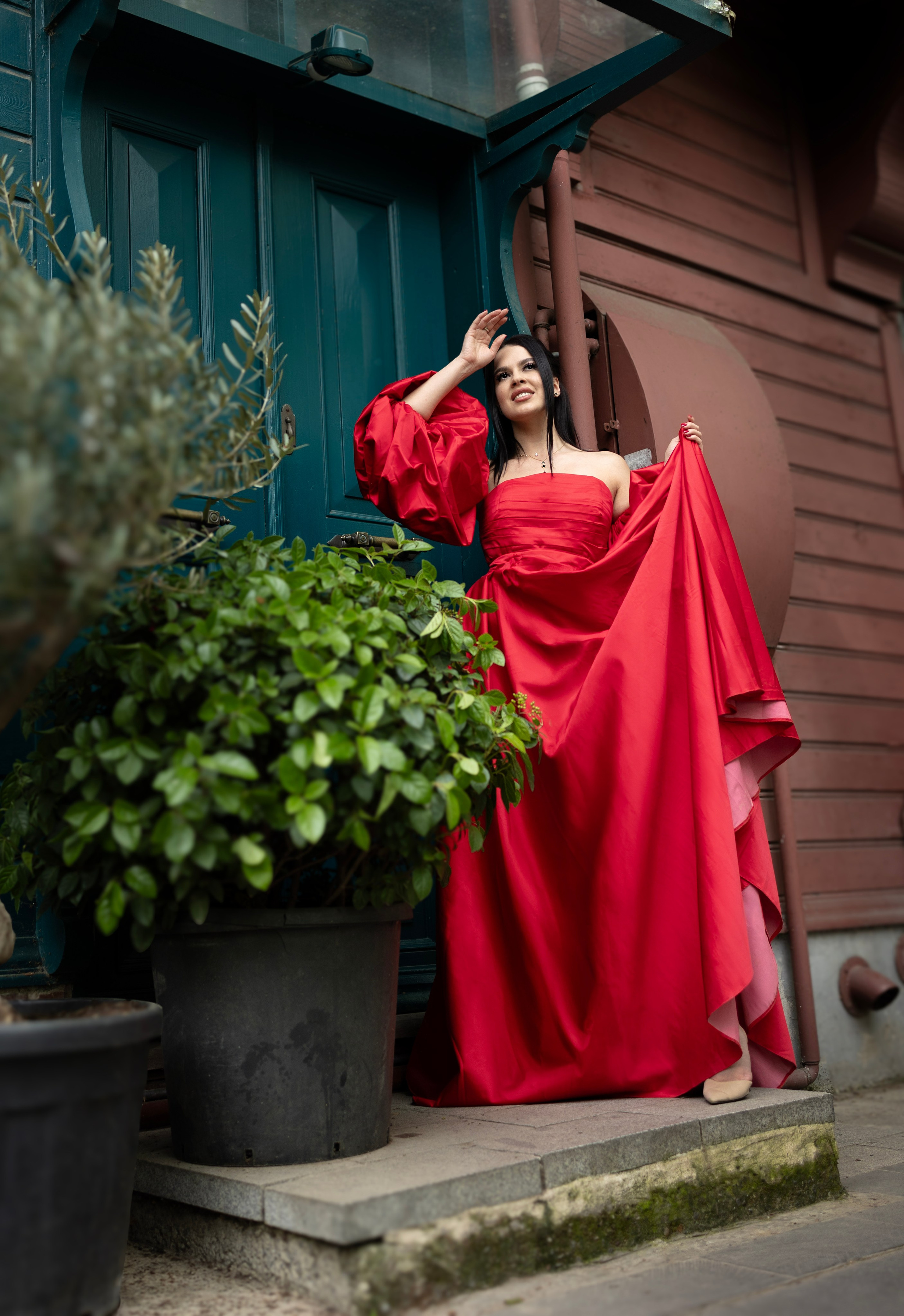 Long dresses shooting. Photographer in Munich