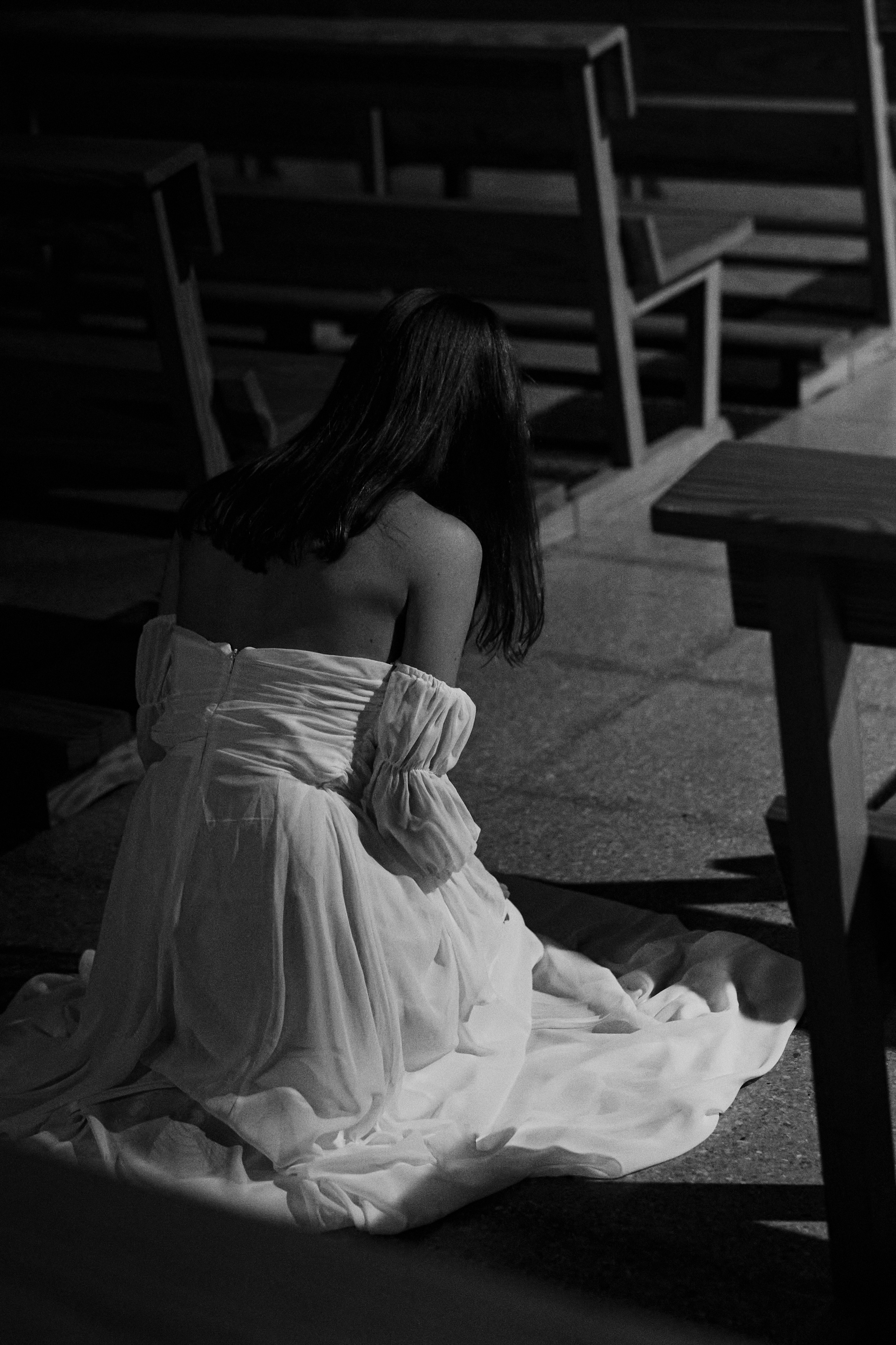 The runaway bride. Photographer in Barcelona Spain Zhanna Zakharchenko