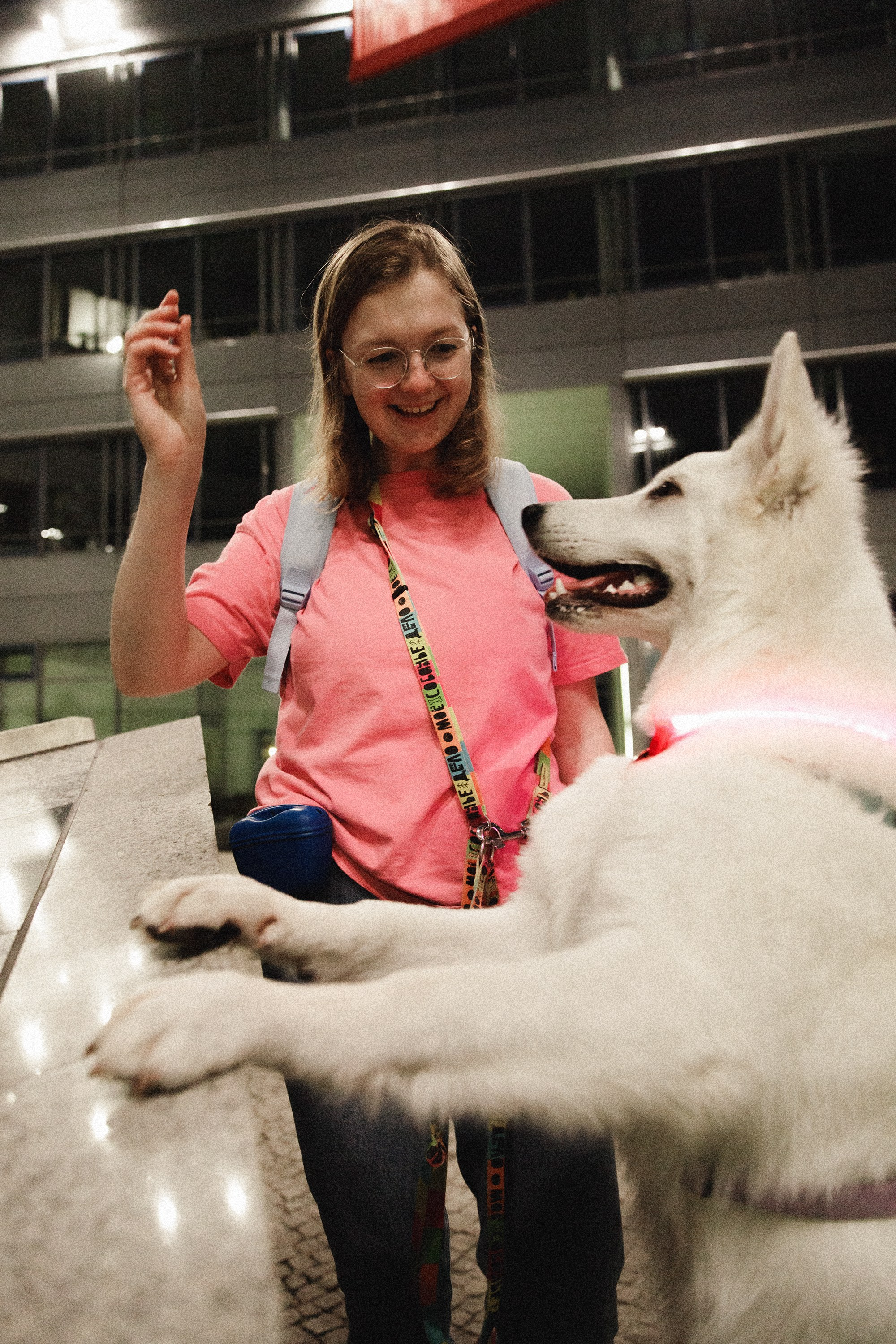 Astra in Leipzig. Kaja | fotograf we Wrocławiu | ludzie i psy