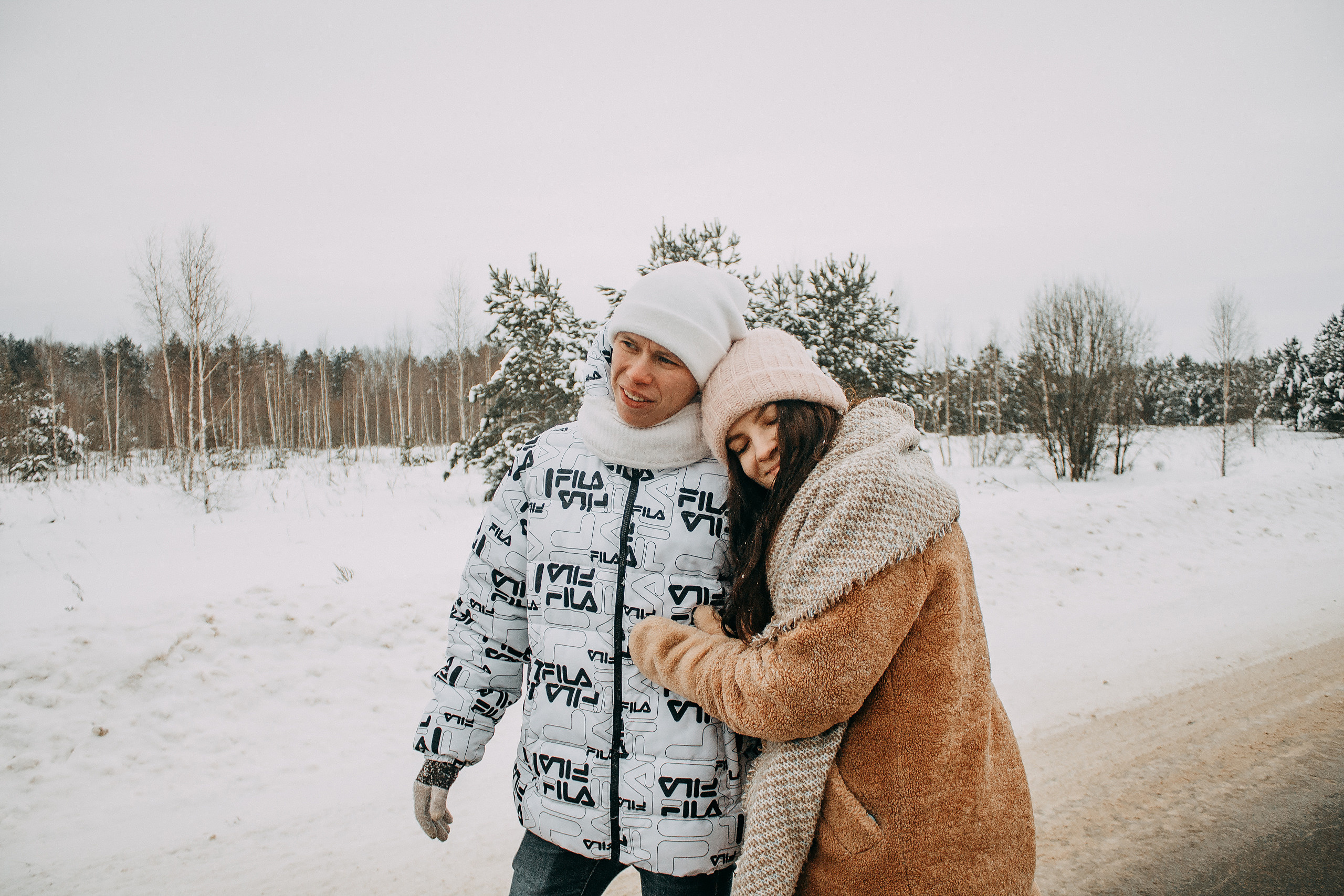 Зимний лес. Свадебный и портретный фотограф в Белграде Екатерина Македонская