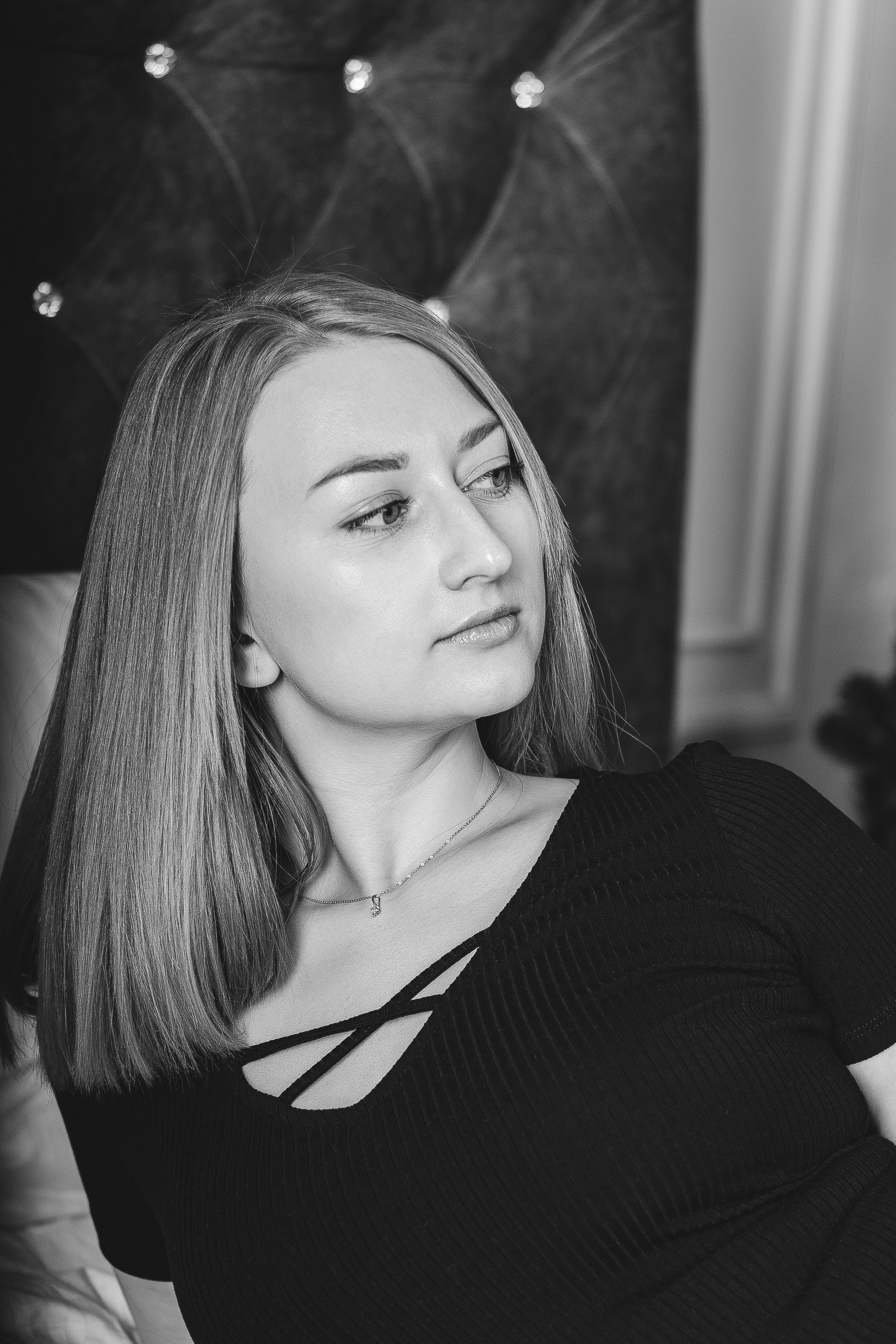 Nastya in the studio. Wedding and portrait photographer in Beograd Ekaterina Makedonskaya