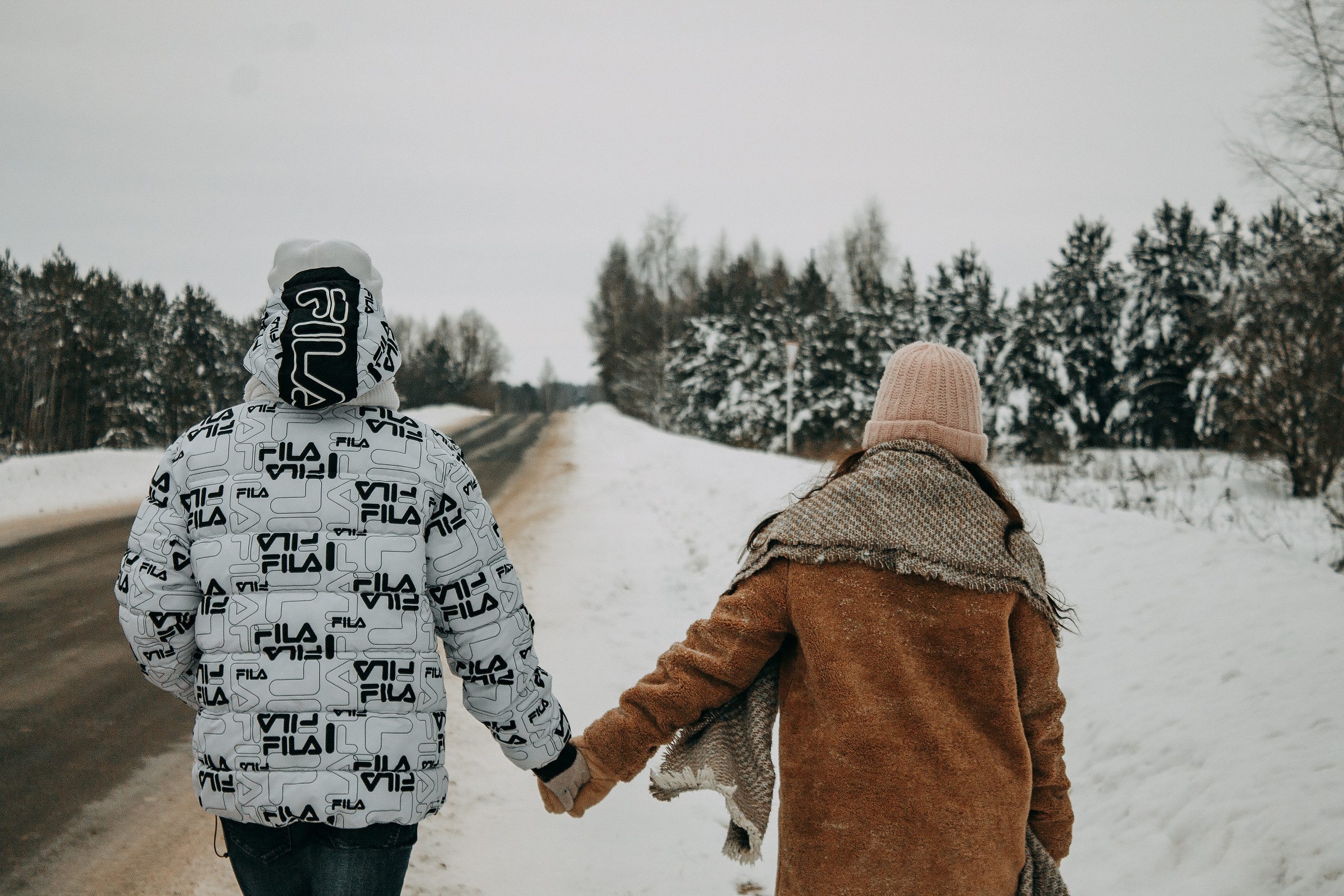 Зимний лес. Свадебный и портретный фотограф в Белграде Екатерина Македонская
