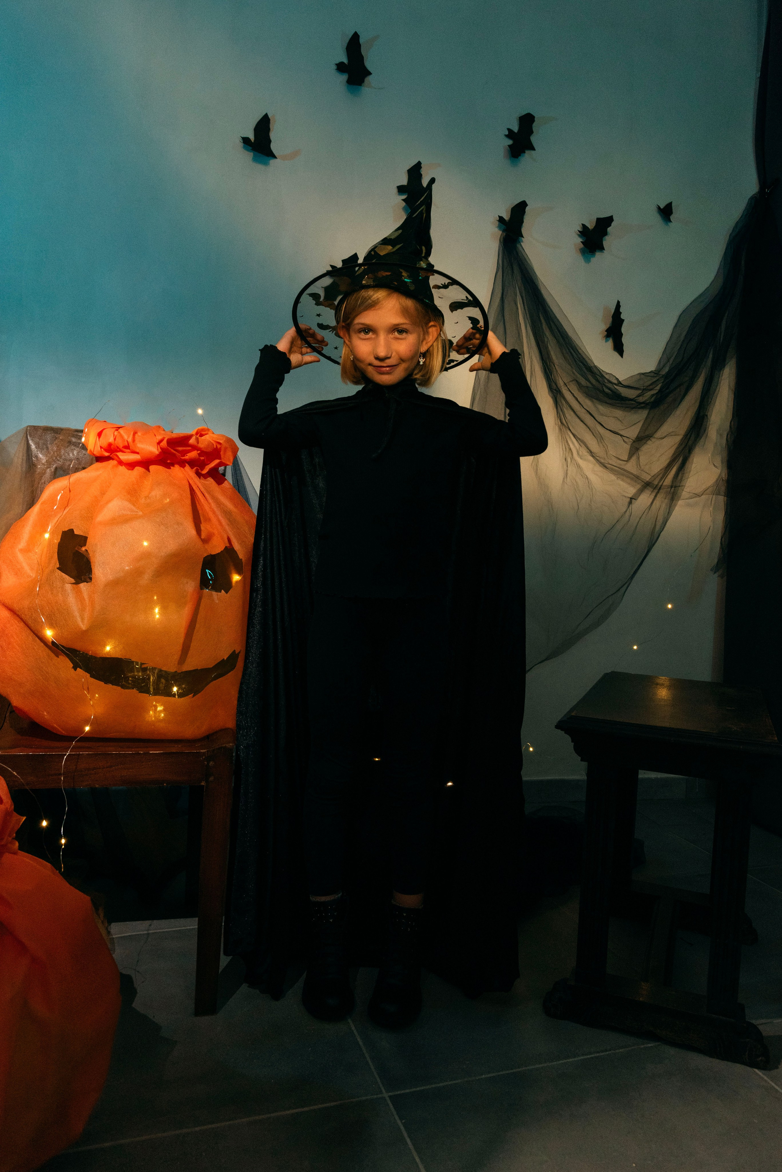 Servizio fotografico Halloween in studio bambini