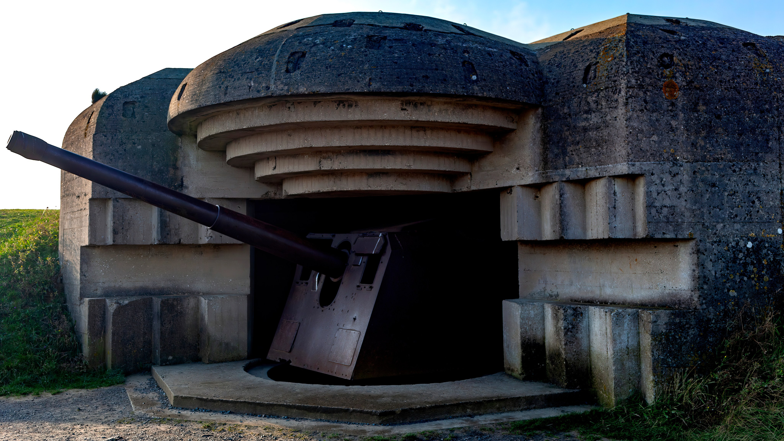 176.Batterie Allemande de Longues-sur-Mer.France.19.9.2024. Путешествия в формате 360......
