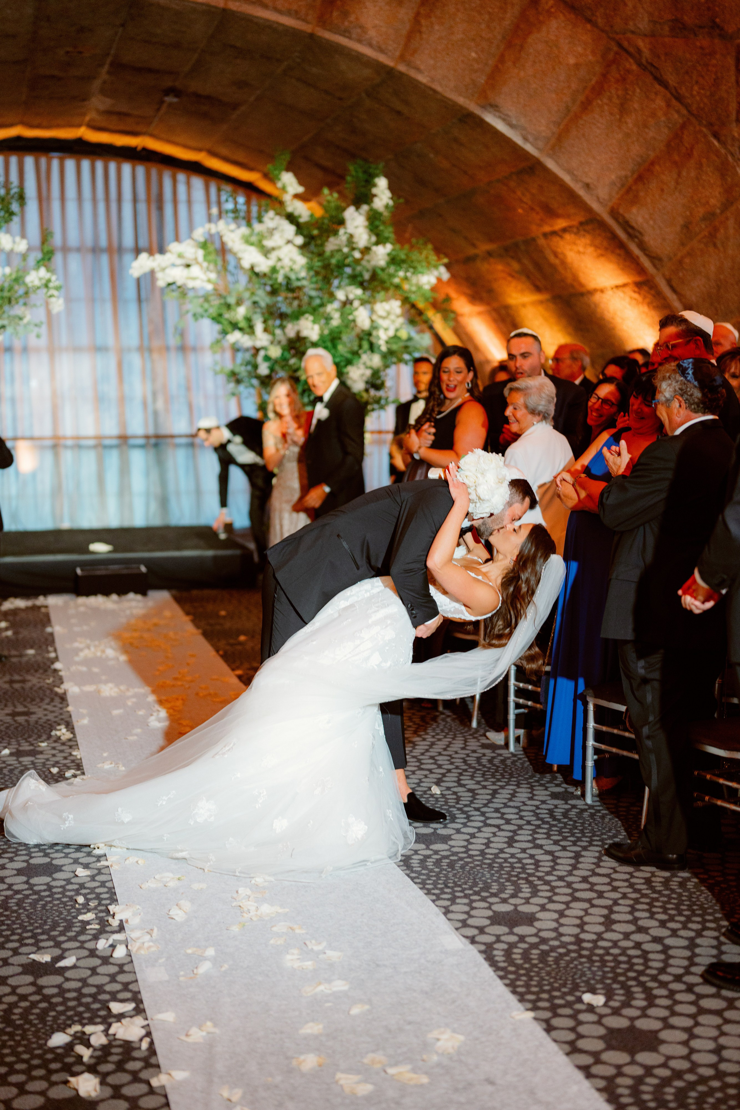 Kelsey and Scott’s Grand Jewish Wedding at Guastavino’s. Wedding photographer and videographer New York | New Jersey