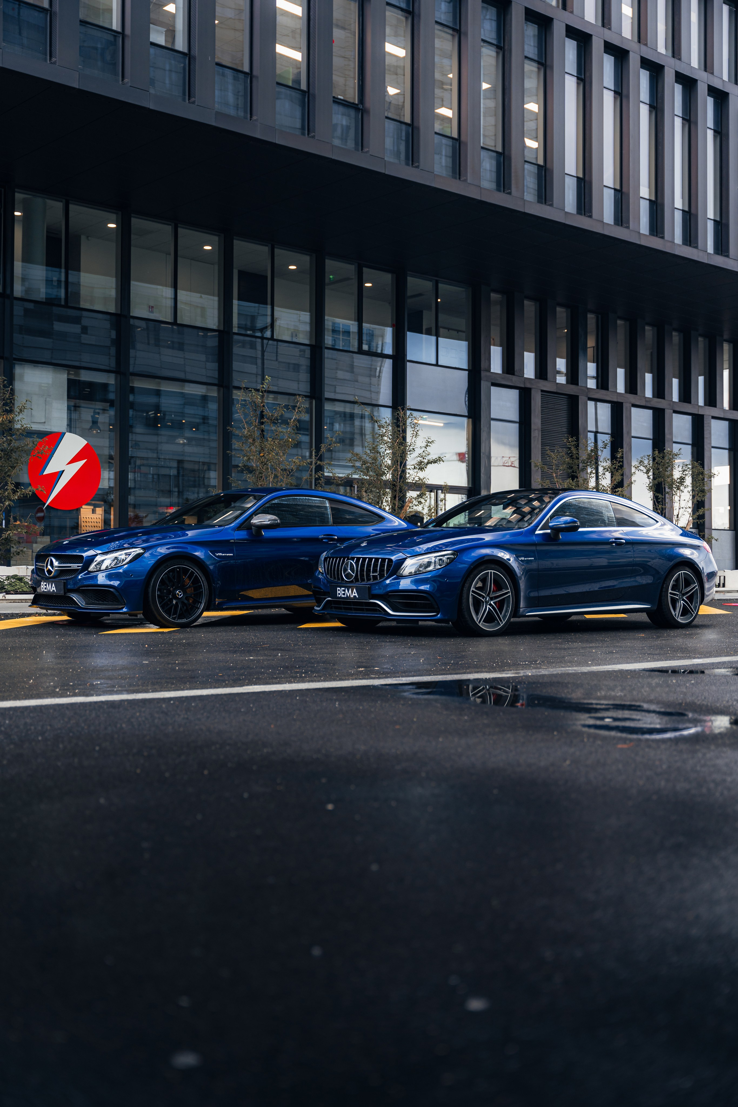 Mercedes-Benz C63s AMG. Photographer in Paris — Vitalii Motruk