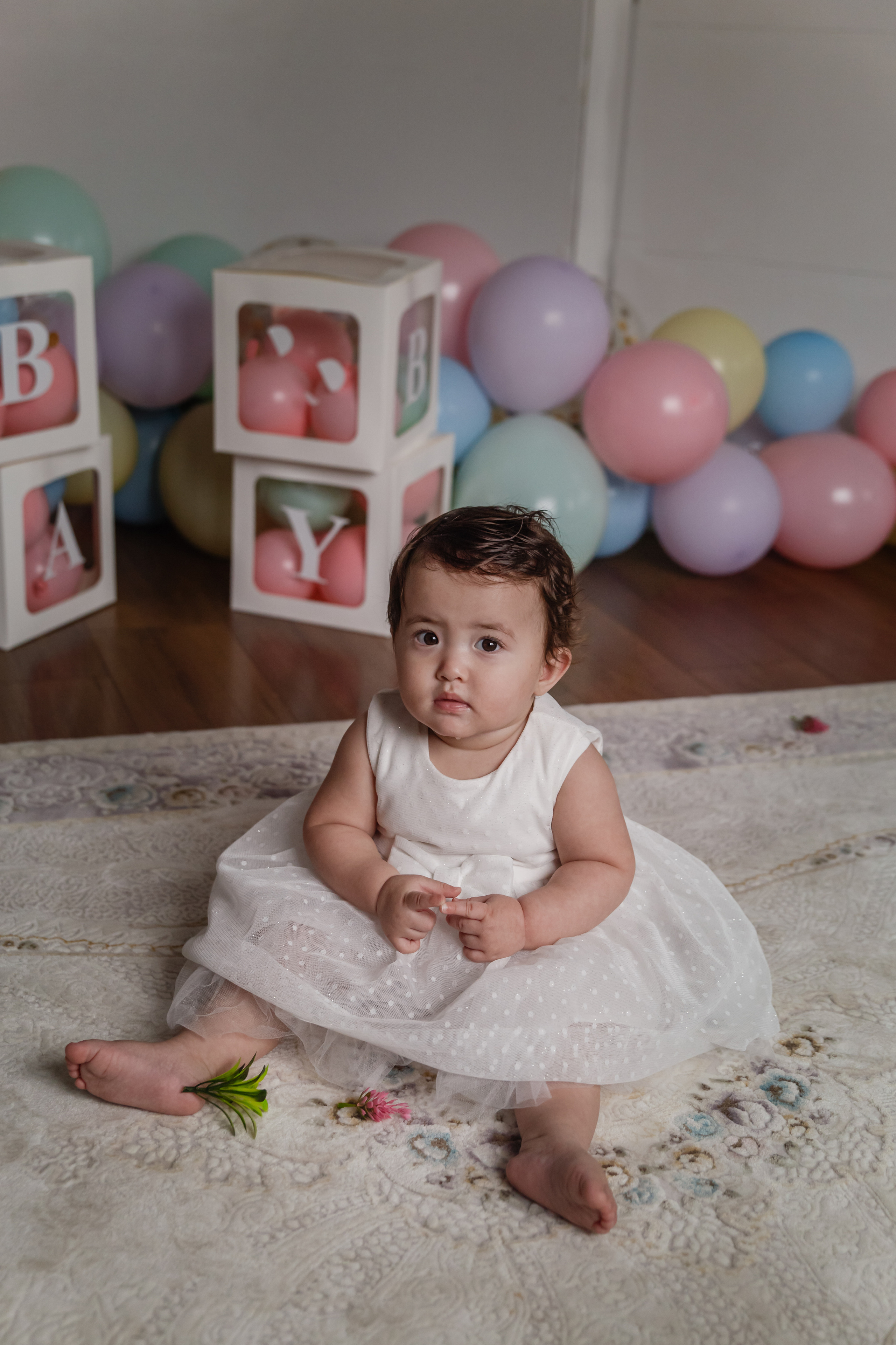 Lifestyle photo session for 1 year of birth