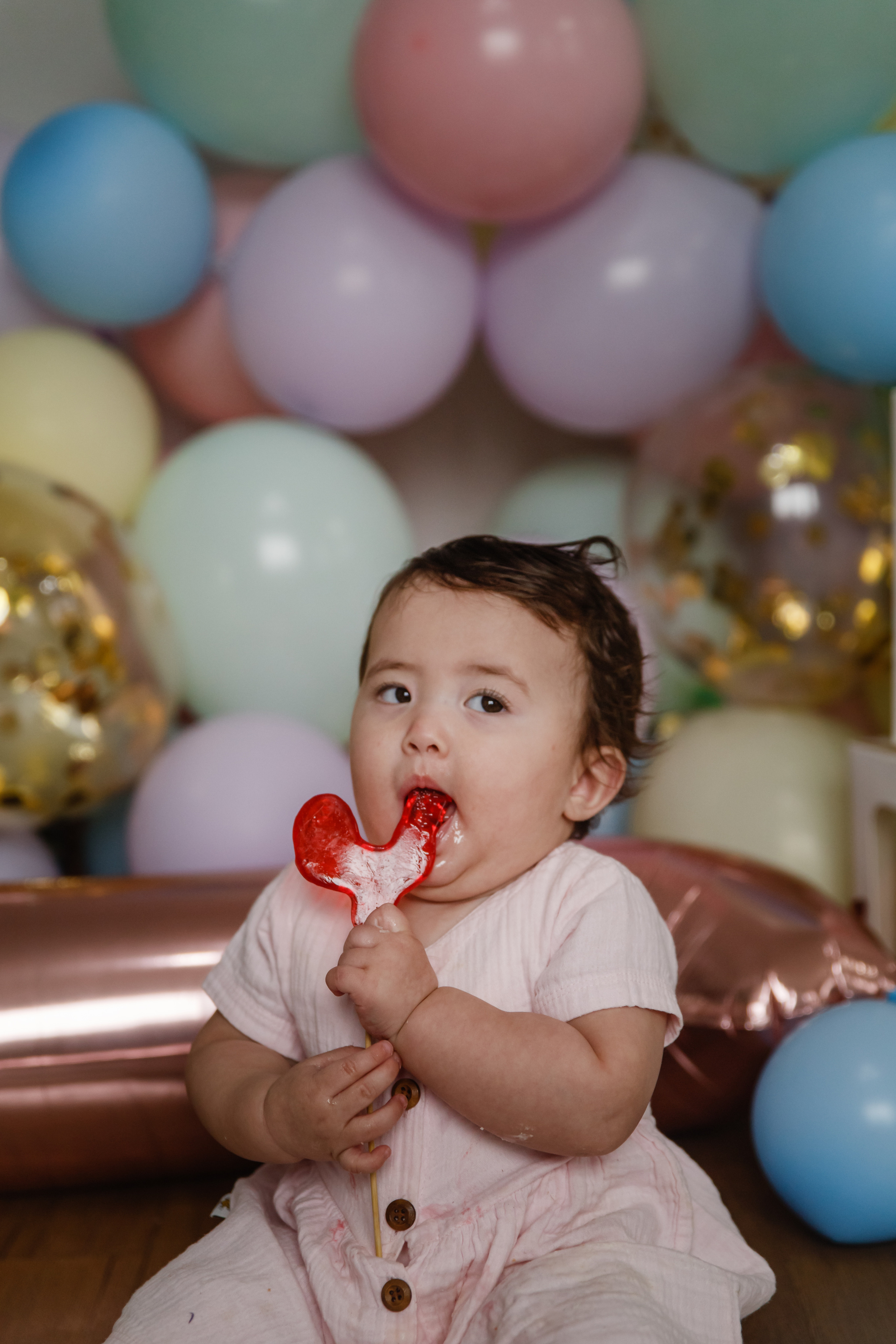 Lifestyle photo session for 1 year of birth