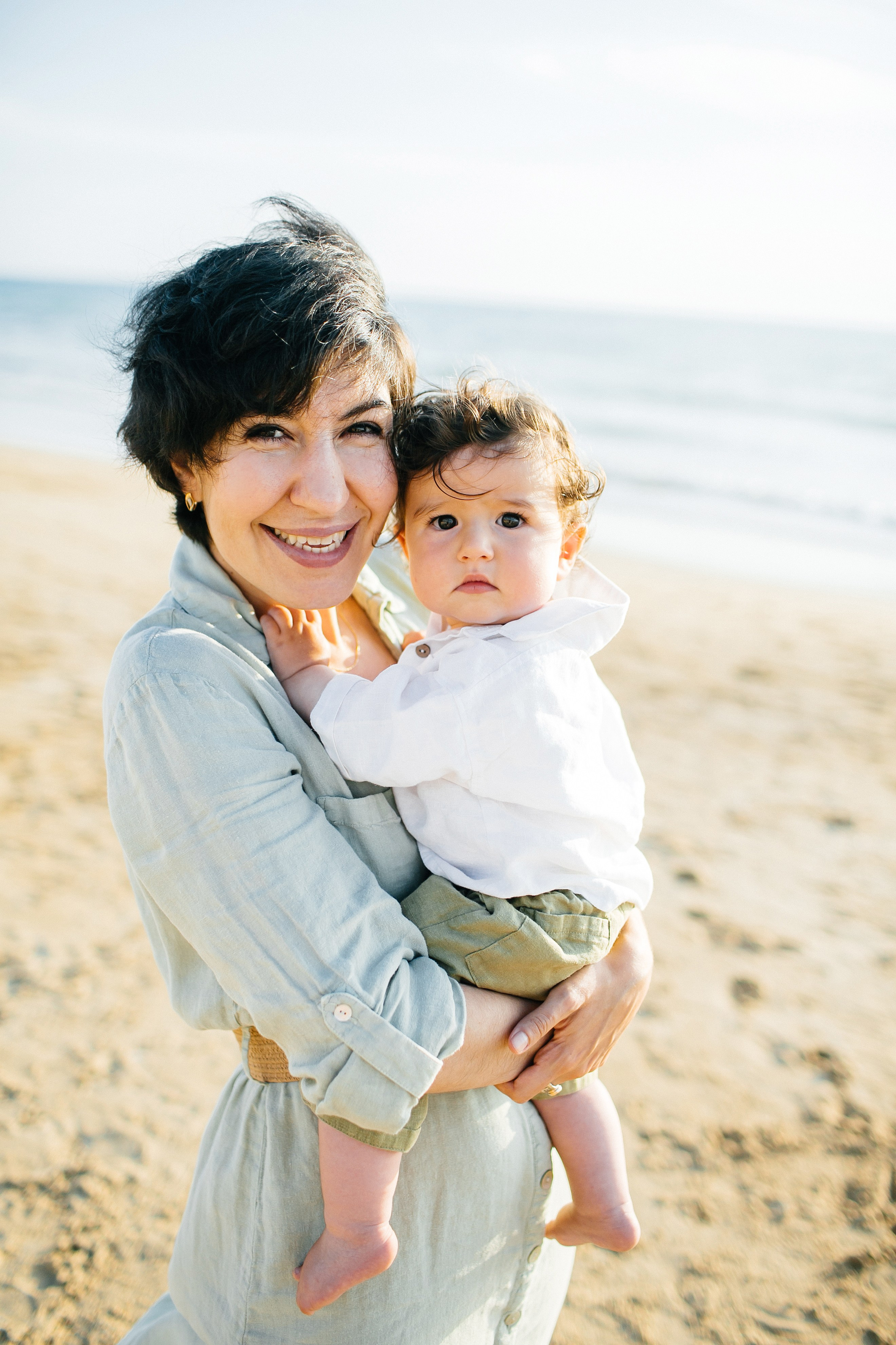 Studentim beach / Eithan 9 month. Family photographer in Israel