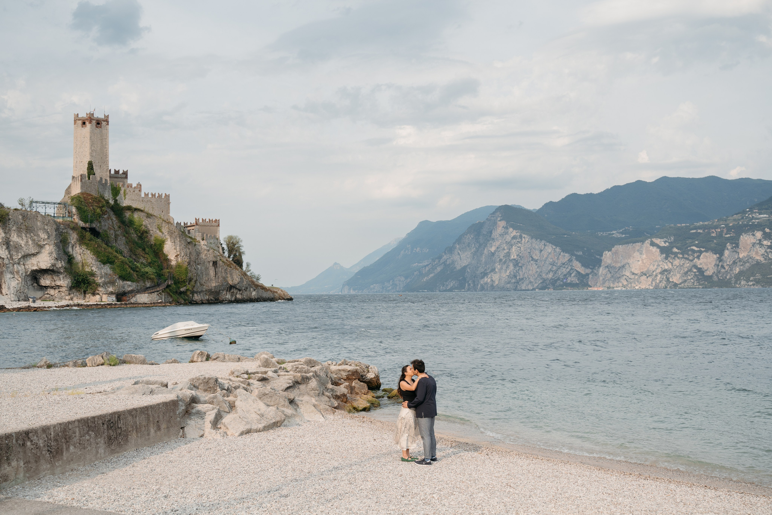 E & M (Malcesine, Lake Garda, Italy). Marriage Proposal Photographer in Verona, Lake Garda and Dolomites| Diana Fedrigo