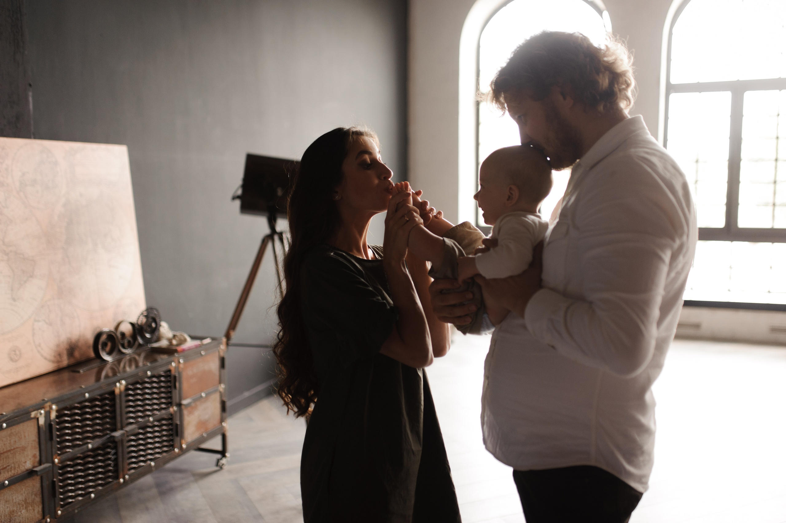 Olga & Kirill & Simeon. Familien- und Hochzeitsfotografin. Ich arbeite in Koblenz und Rheinlan