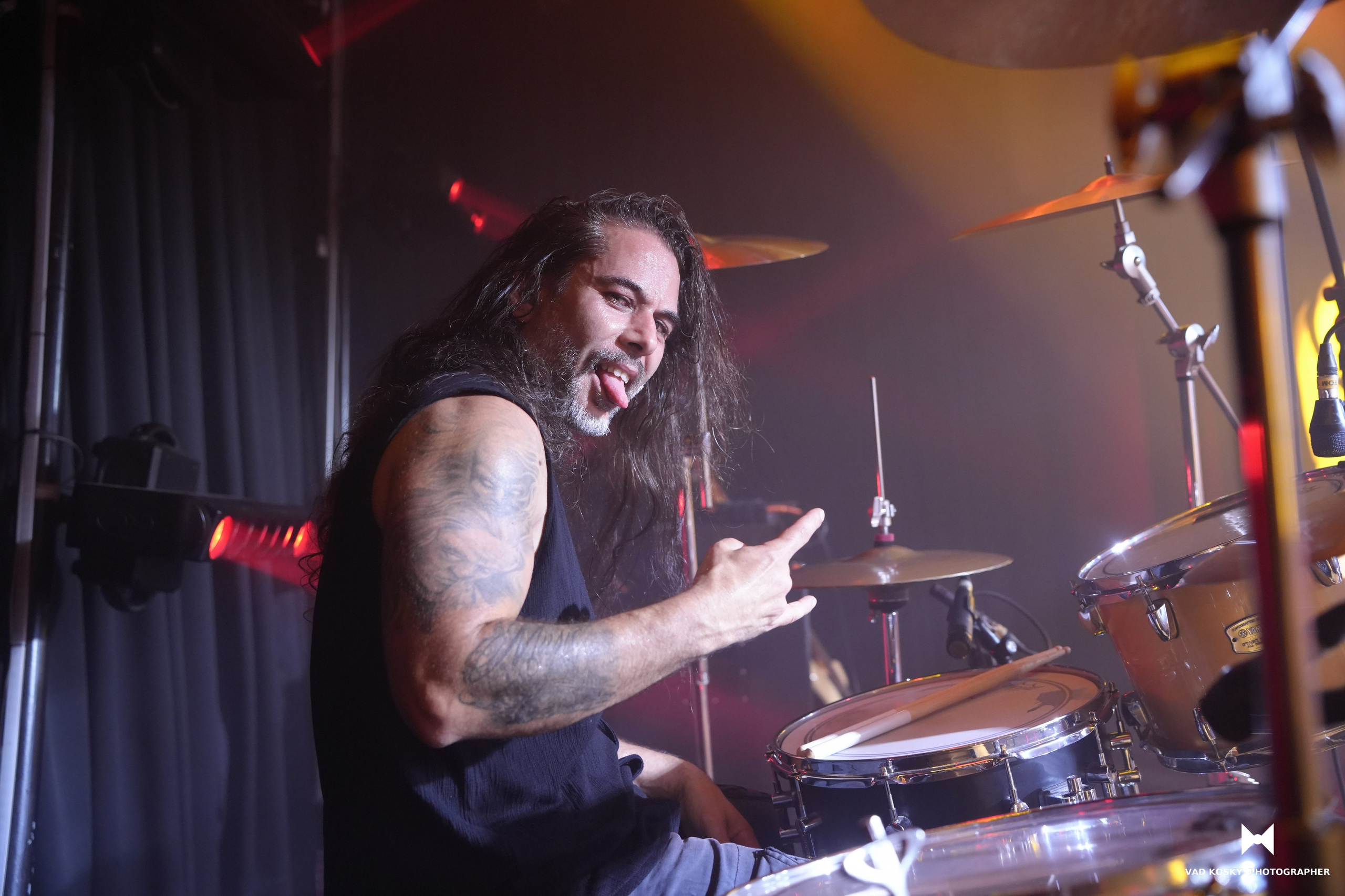 Roy Star & Group — Nirvana tribut TLV Grey club. Vad Kosky Photographer