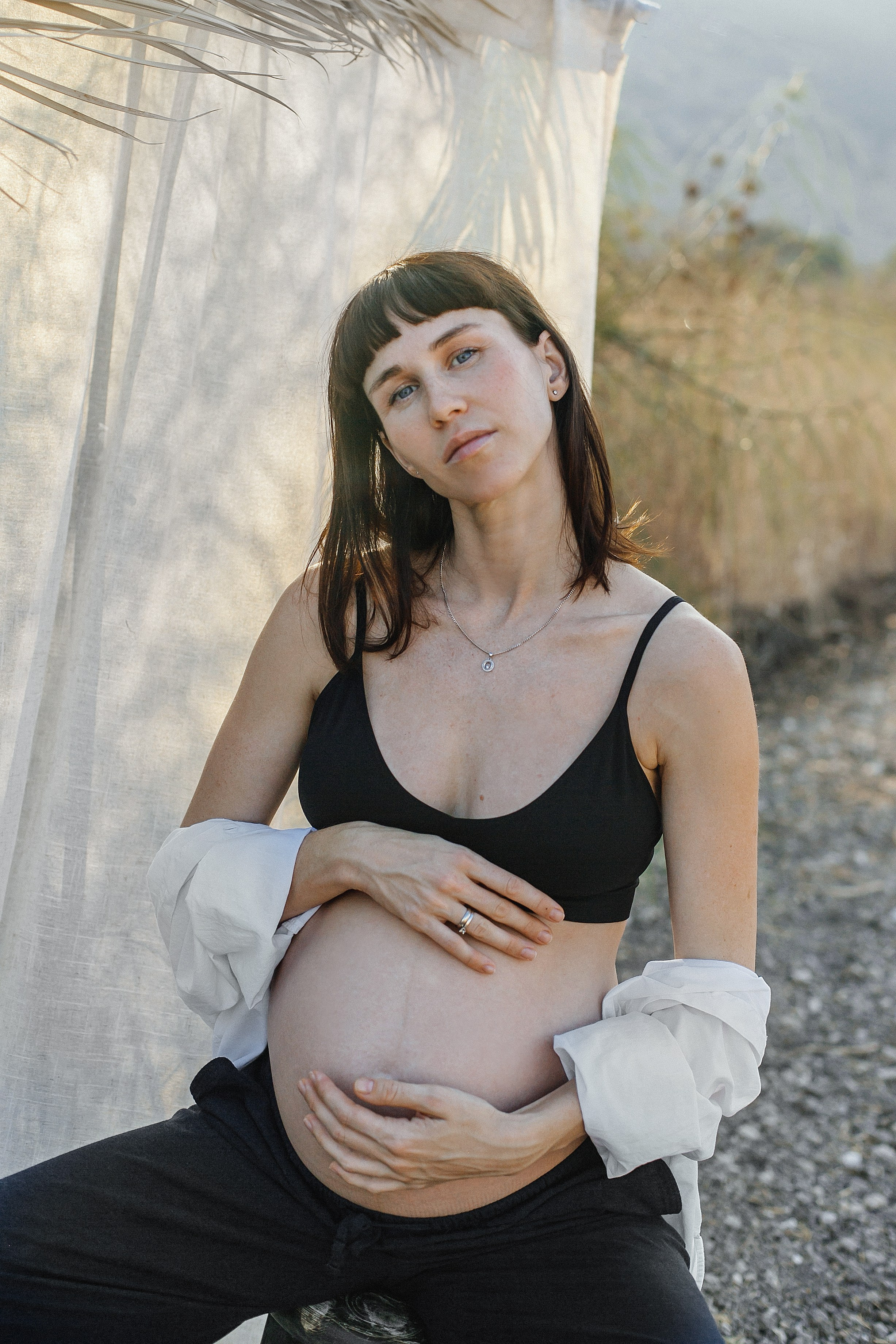 Kiryat Tivon field. Family photographer in Israel