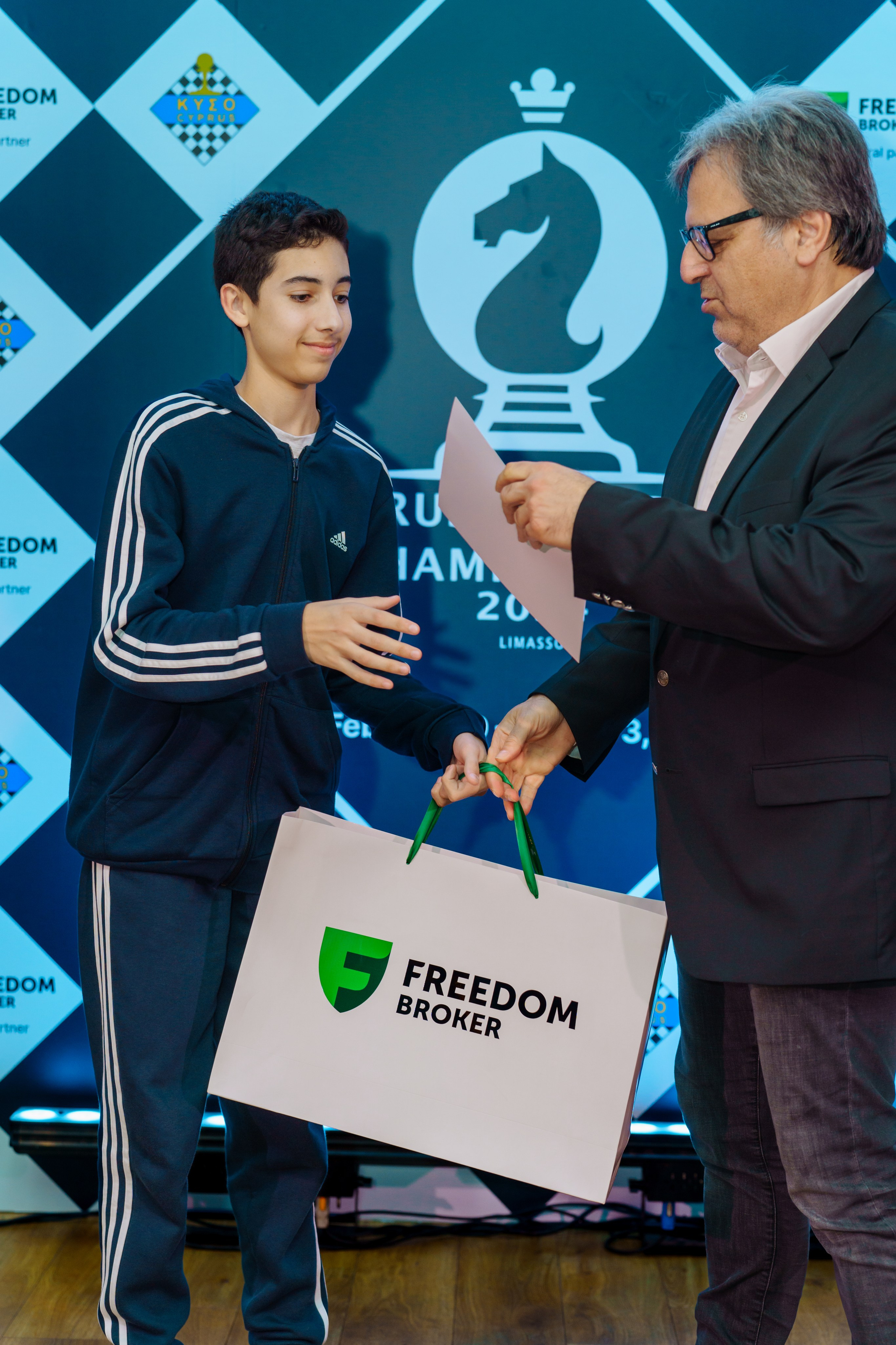 Chess. Photographer in Cyprus