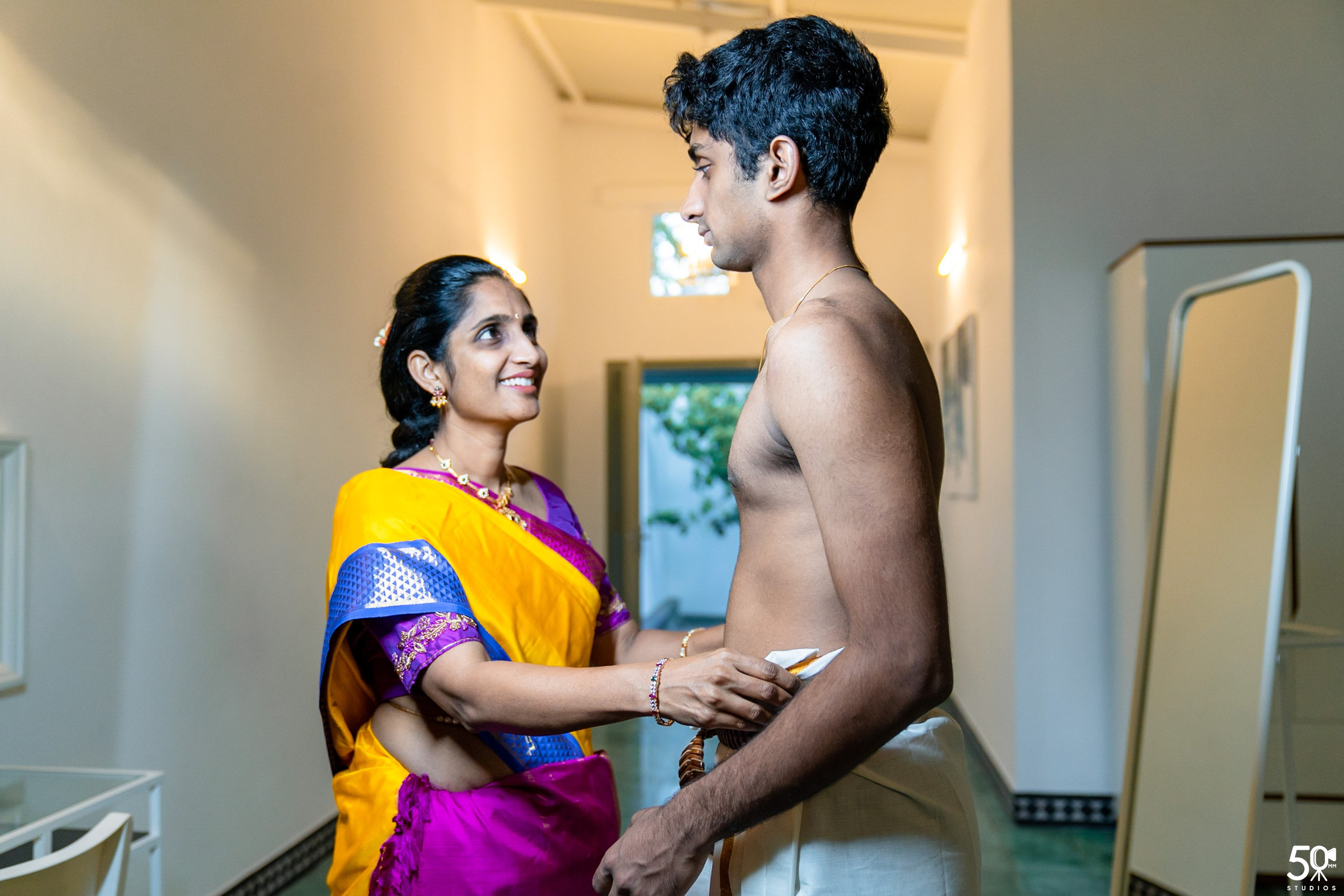SANJAY AND SAKETH UPANAYANA. 50mm STUDIOS
