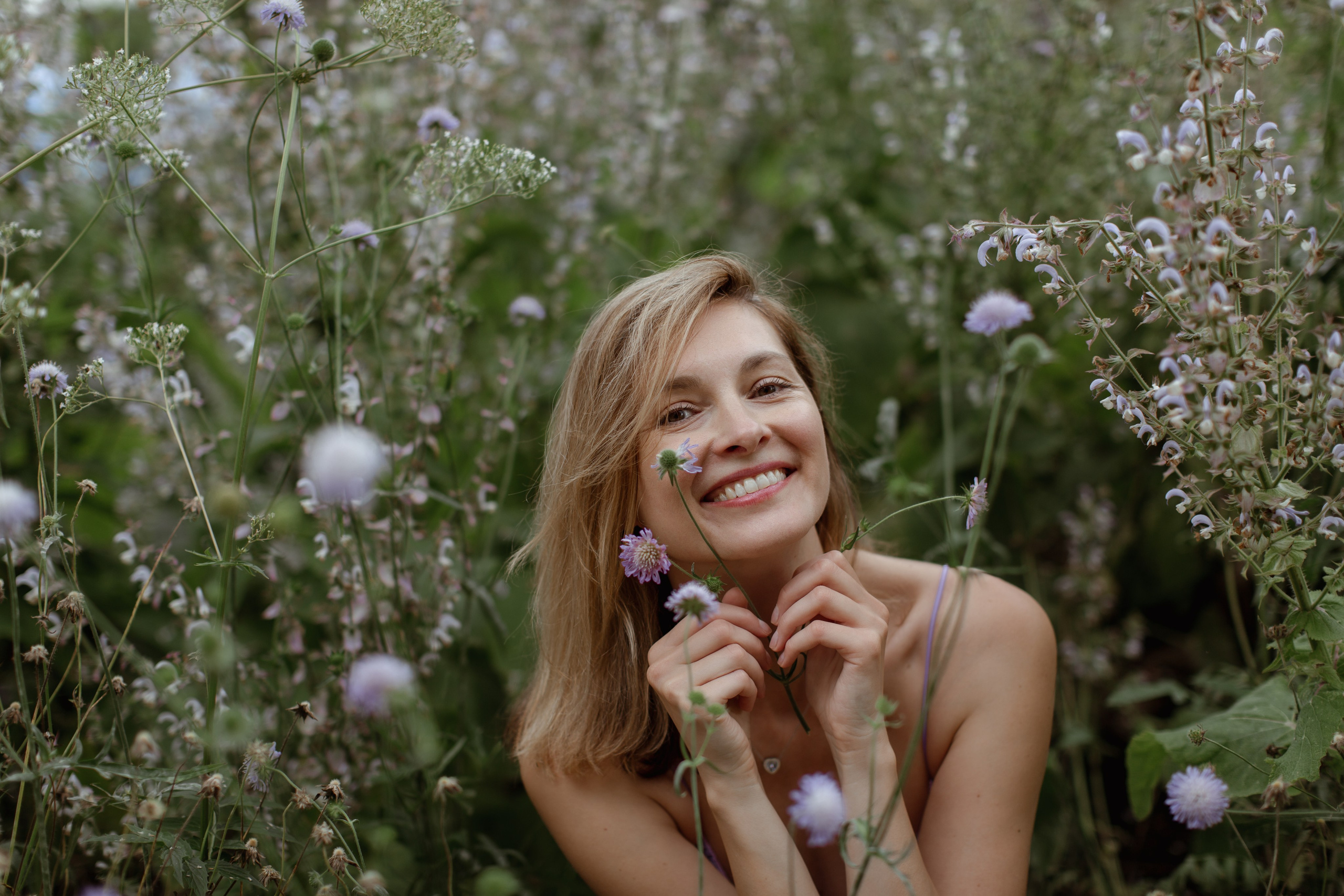 Female Summer Fields Photography. True self