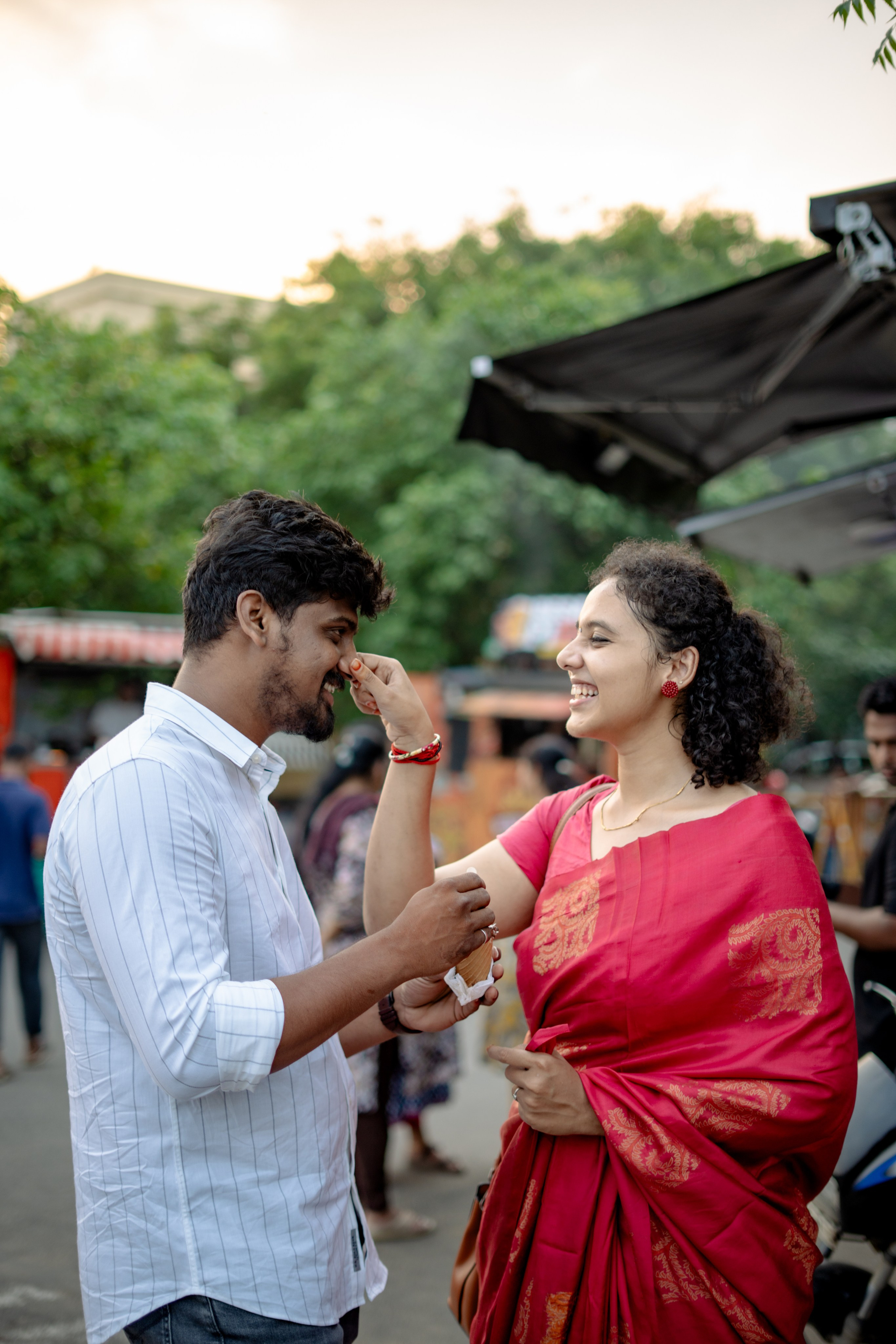 Supraja & Rajesh. Menu