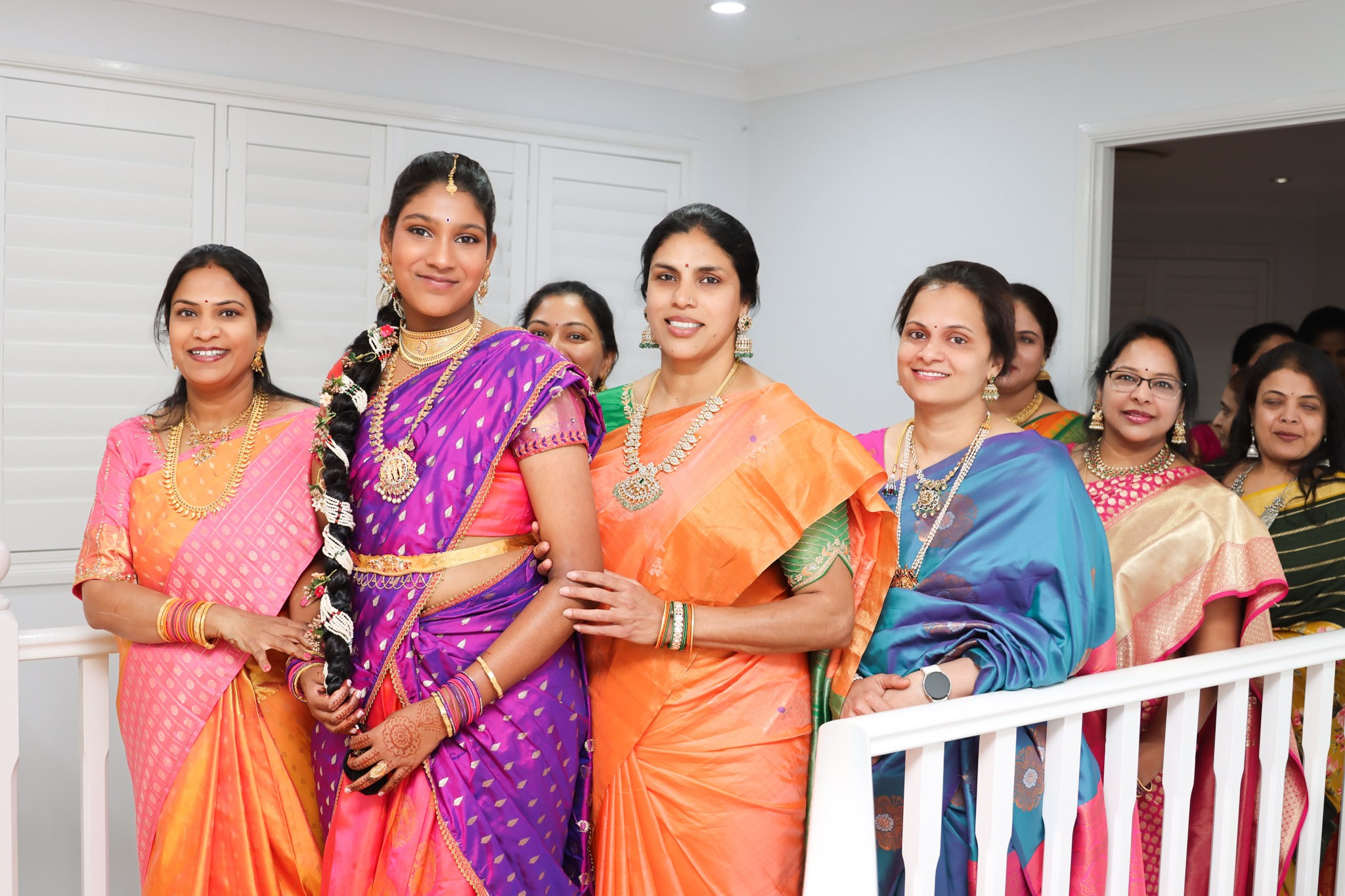 Half Saree Ceremony. MHCreative is family-oriented photographer based in SYDNEY