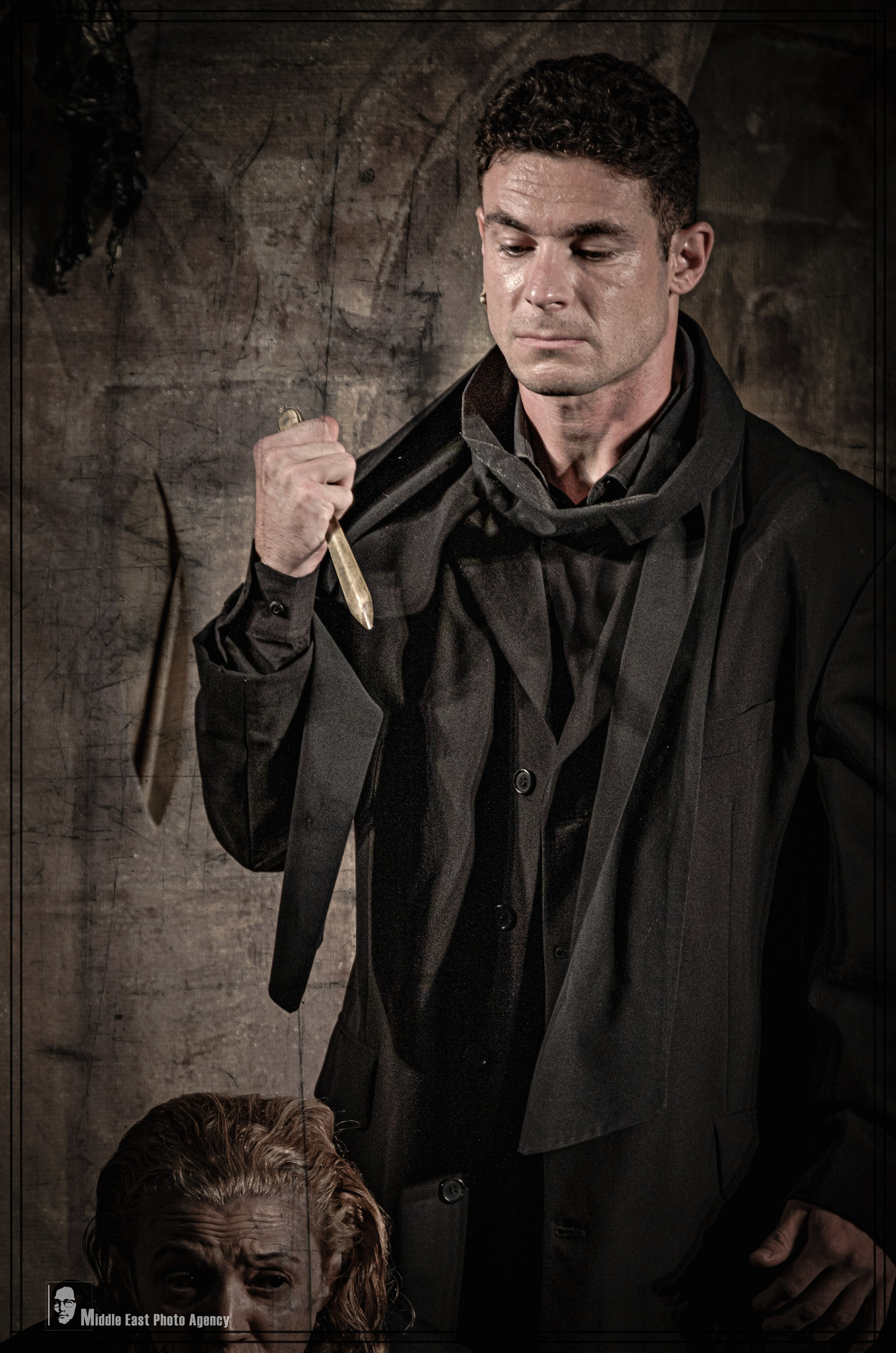 Caligula – Theater Zero. Dramatic Stage Photography. Middle East Photo Agency — Photography & Event Magnets — סוכנות צילום והדפסת מגנטים לאירועים